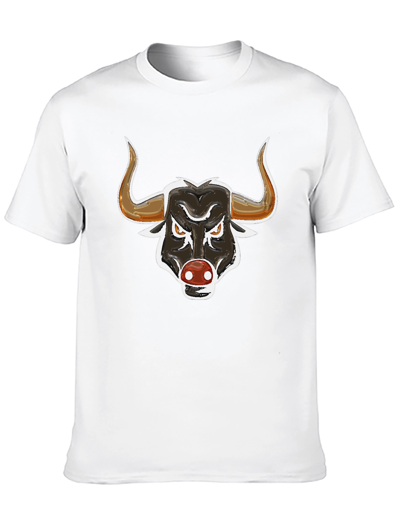 Black Bull Graphic Tee - Bold & Stylish