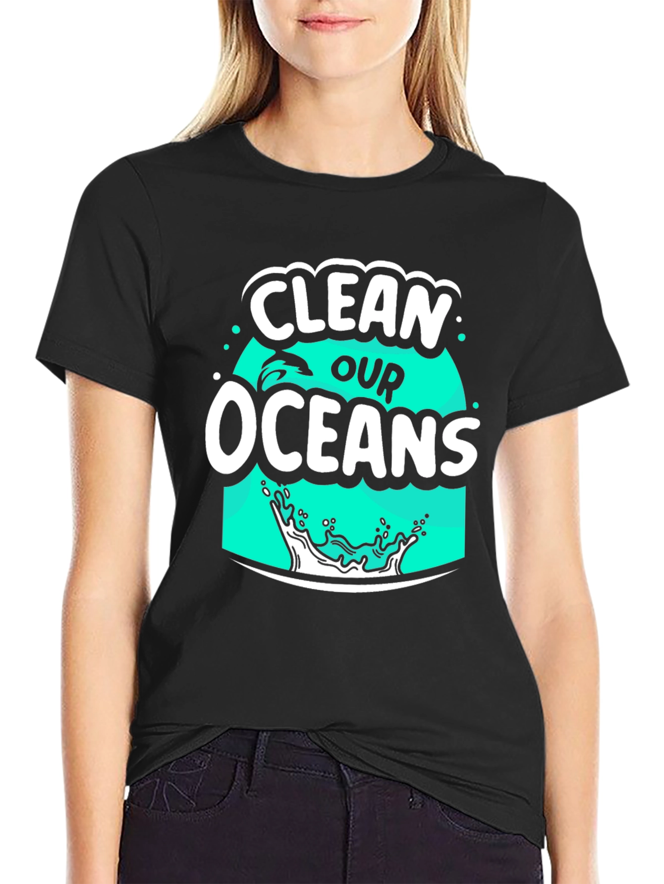 Clean Our Oceans Graphic T-Shirt