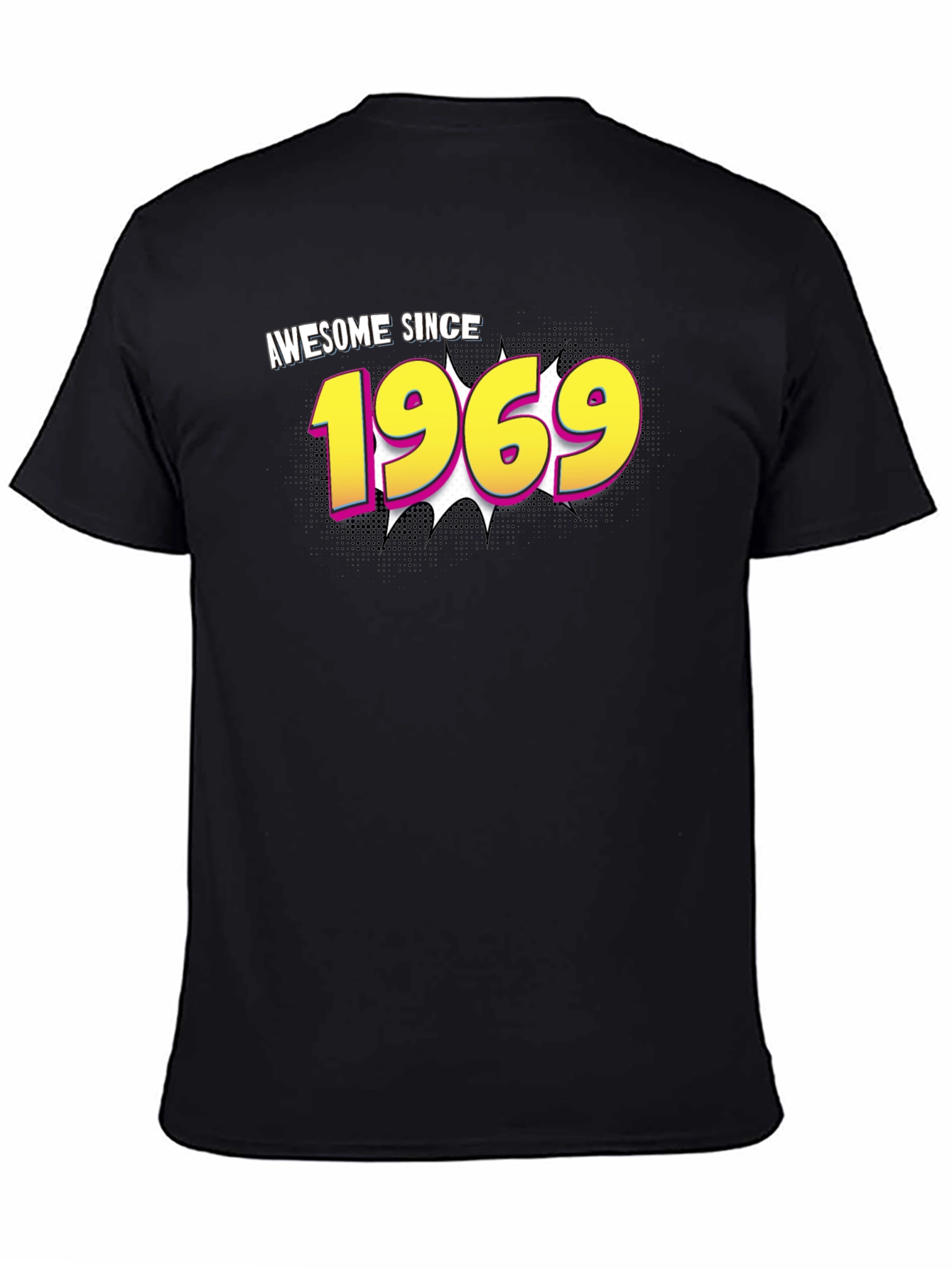 Awesome Since 1969 Graphic Tee - Birthday T-Shirt