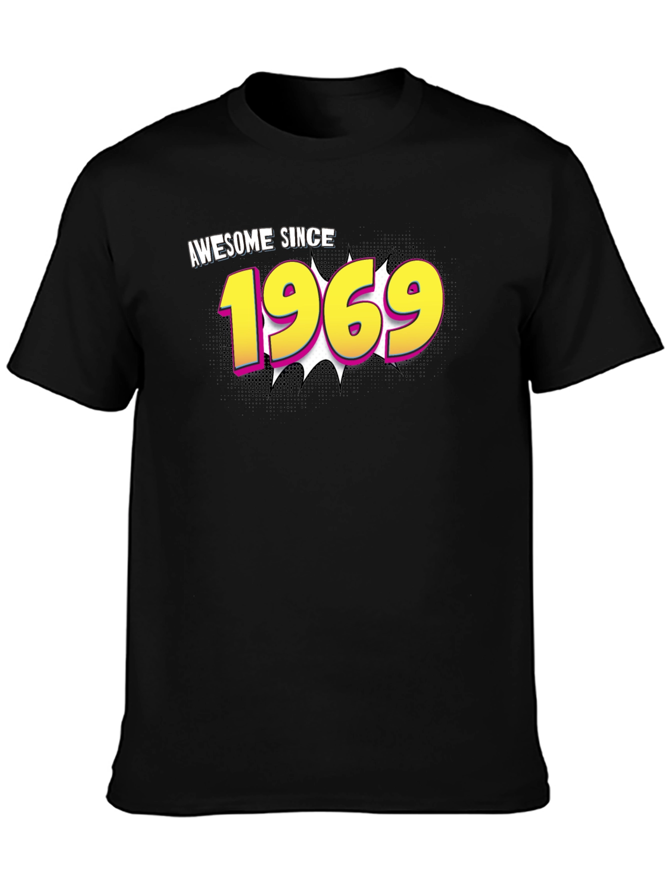 Awesome Since 1969 Graphic Tee - Birthday T-Shirt