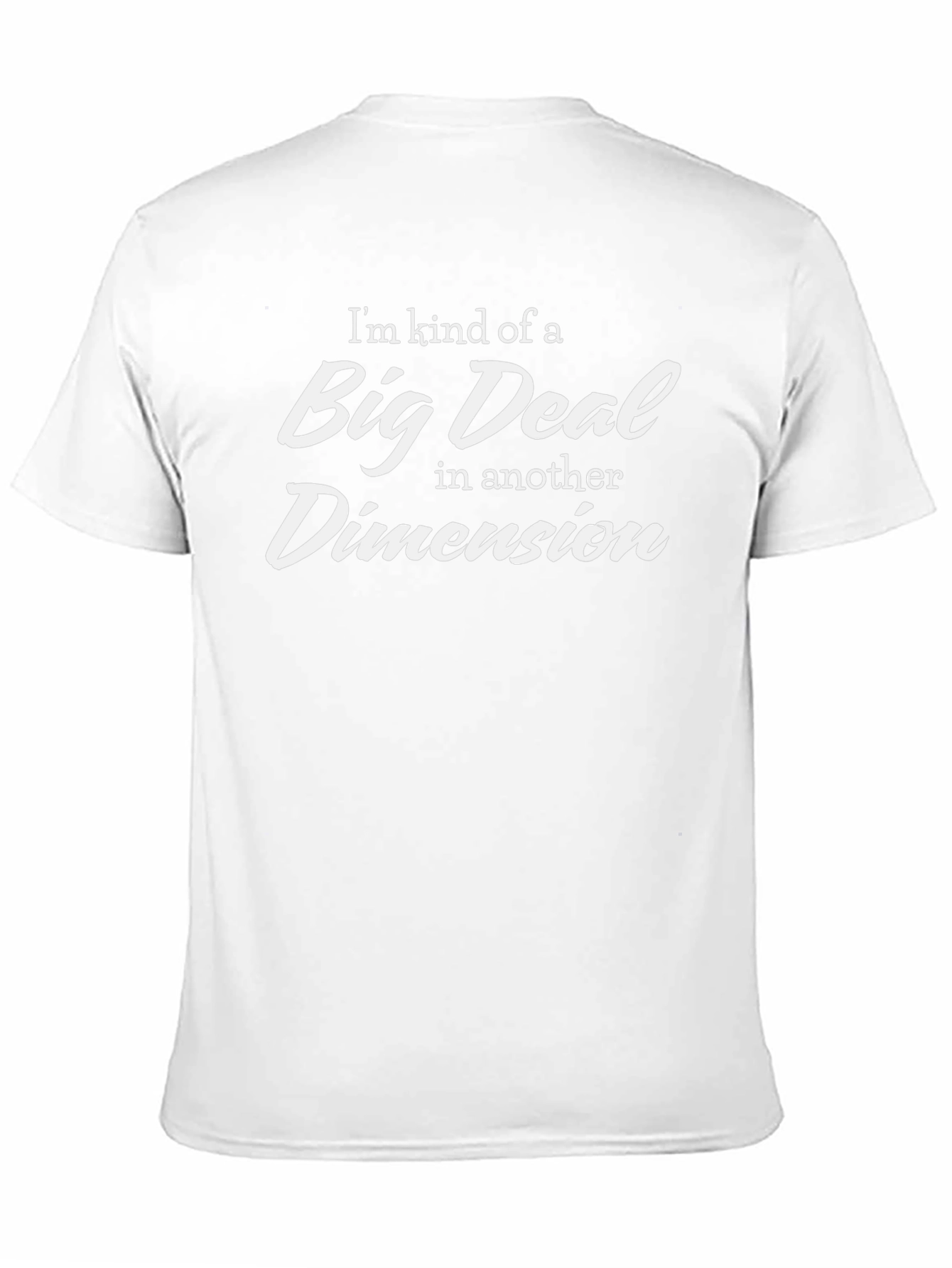 Big Deal in Another Dimension Black T-Shirt