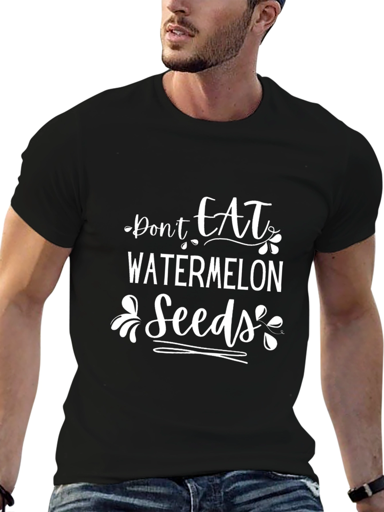 Dont Eat Watermelon Seeds Graphic Tee