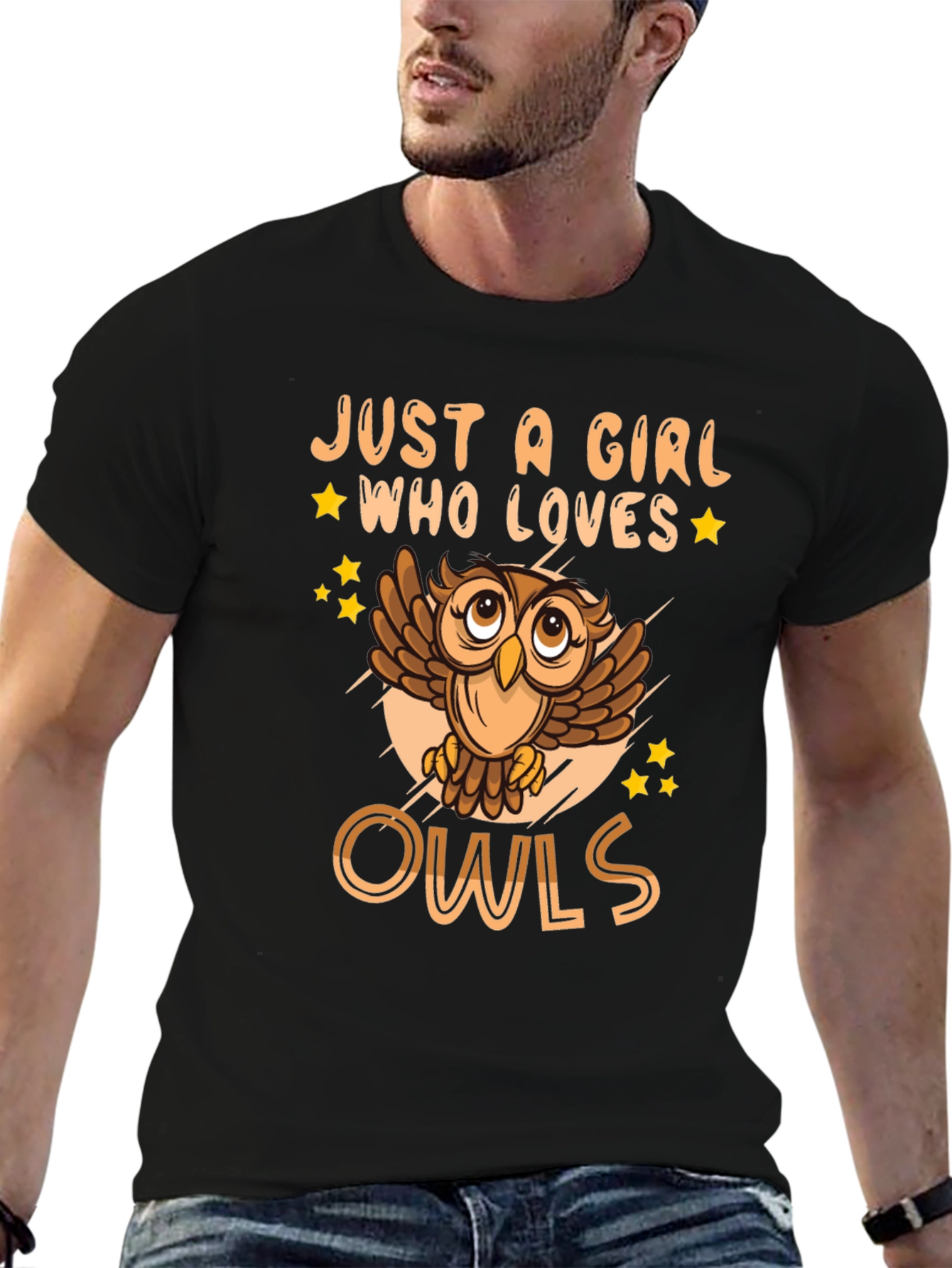Just a Girl Who Loves Owls T-Shirt