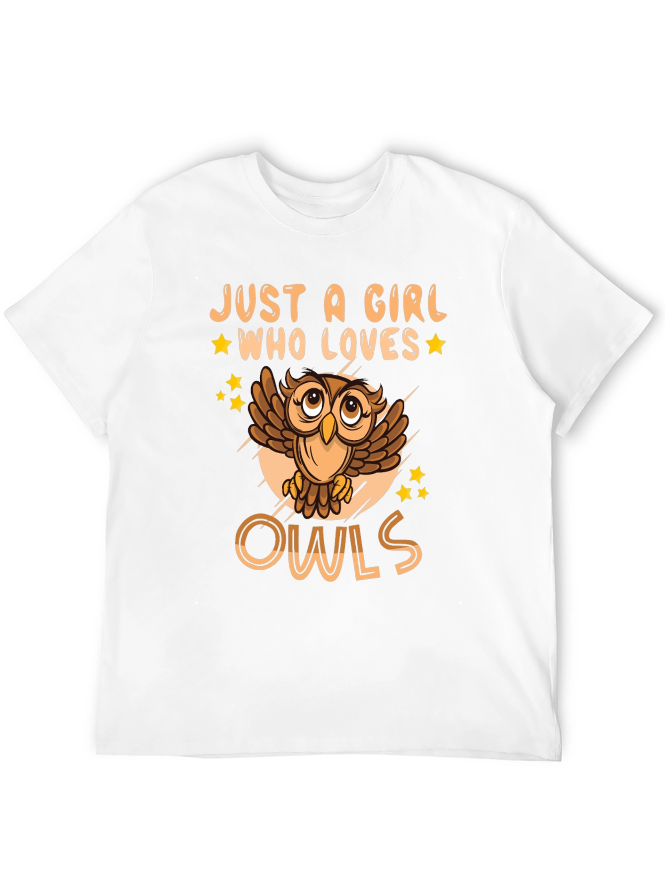 Just a Girl Who Loves Owls T-Shirt