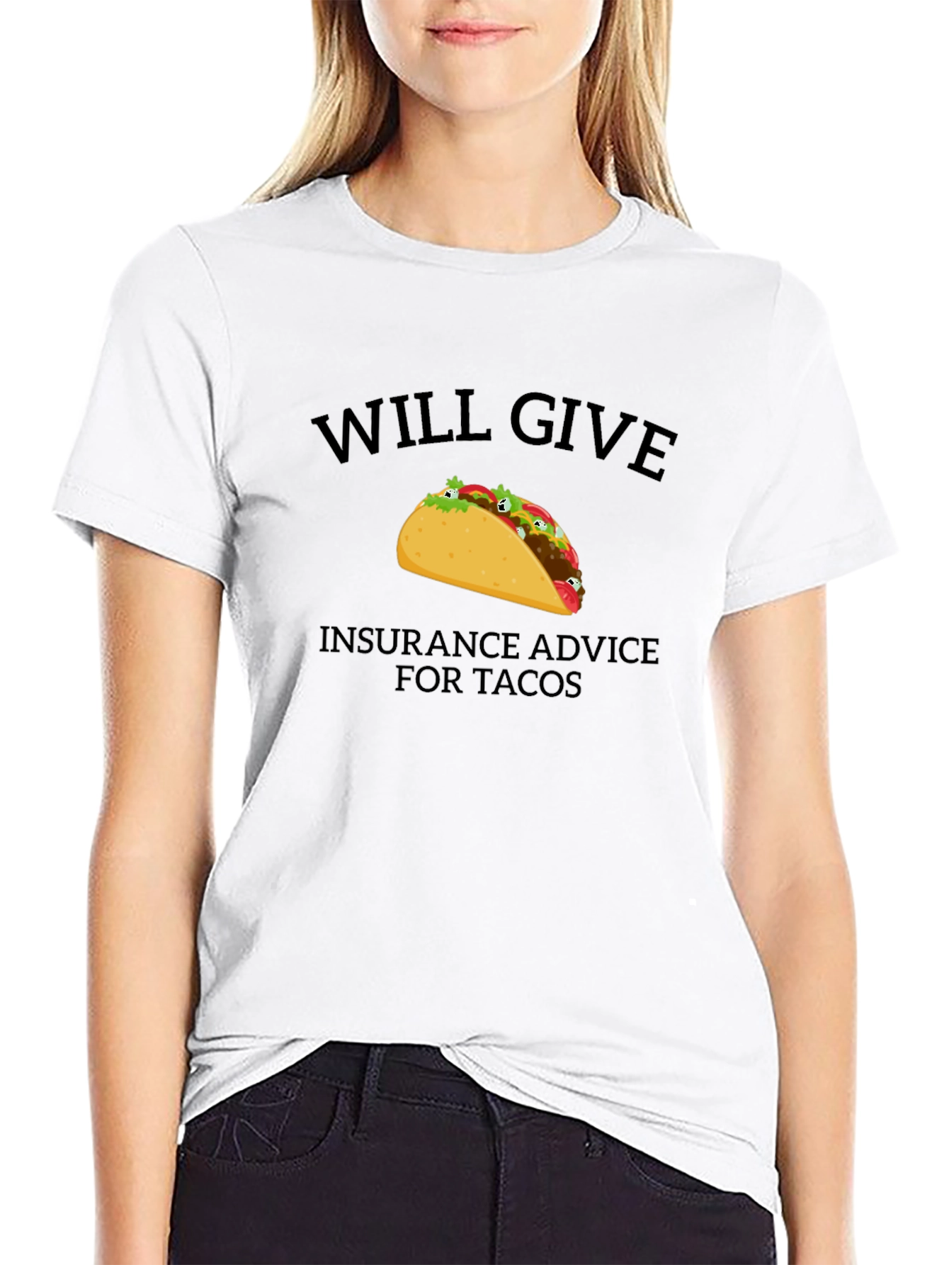 Will Give Insurance Advice For Tacos T-Shirt