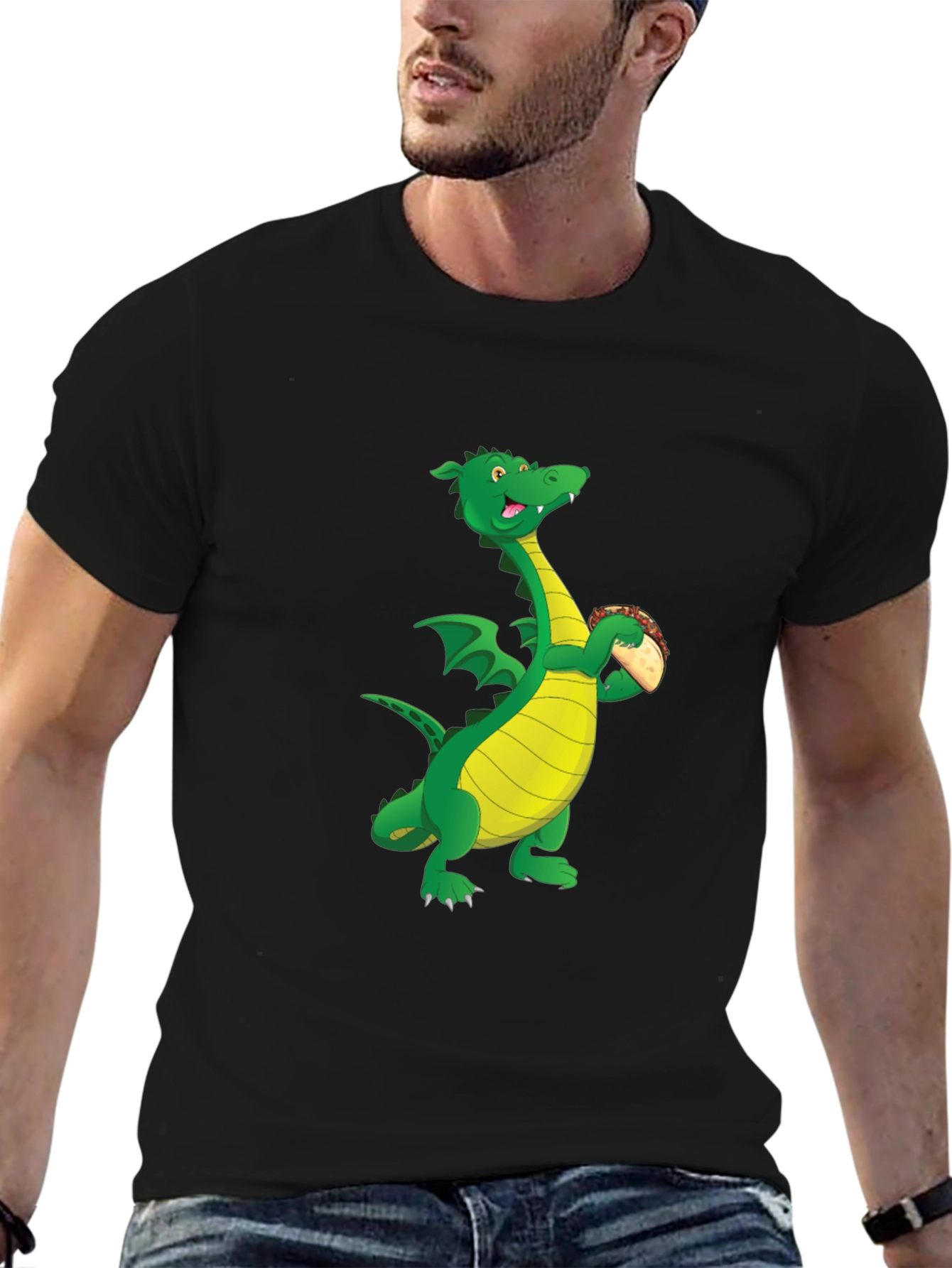 Dragon Eating Taco Graphic Tee