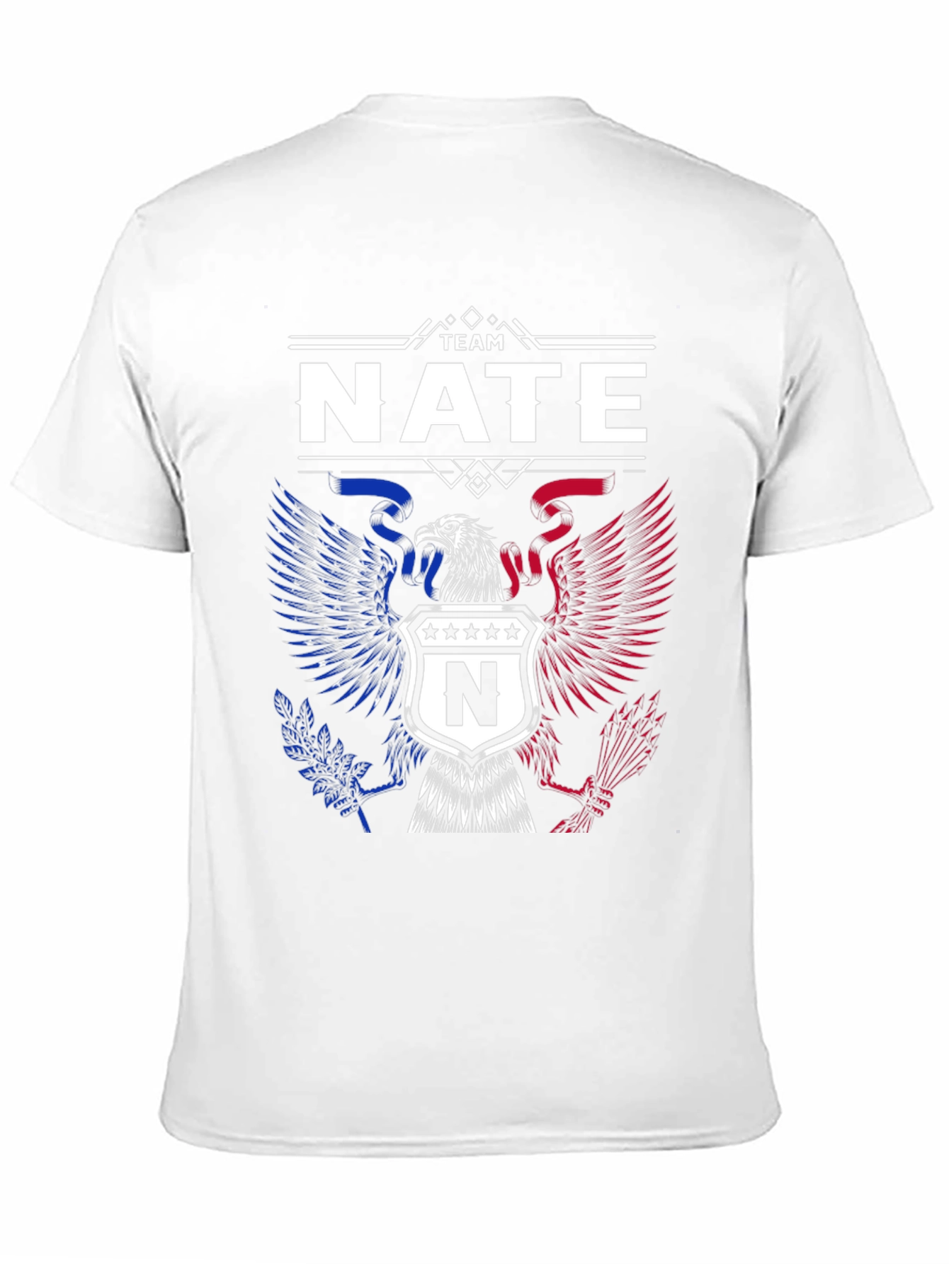 Team Nate Patriotic Eagle T-Shirt
