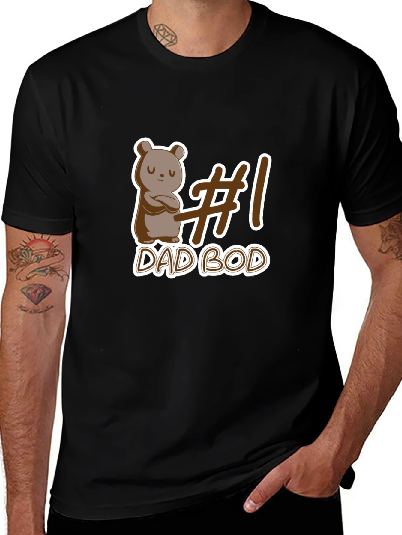 Dad Bod #1 Bear T-Shirt