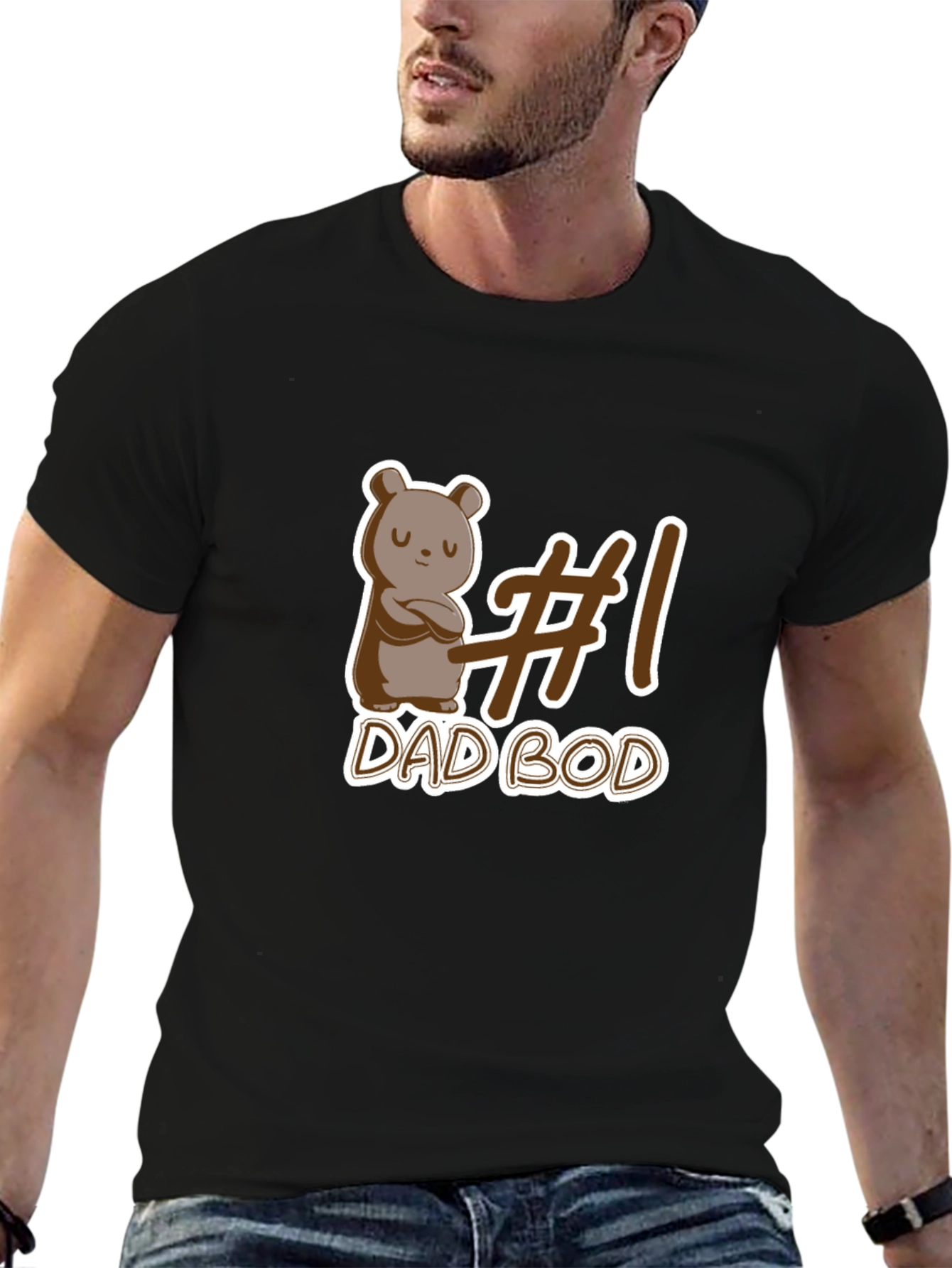 Dad Bod #1 Bear T-Shirt