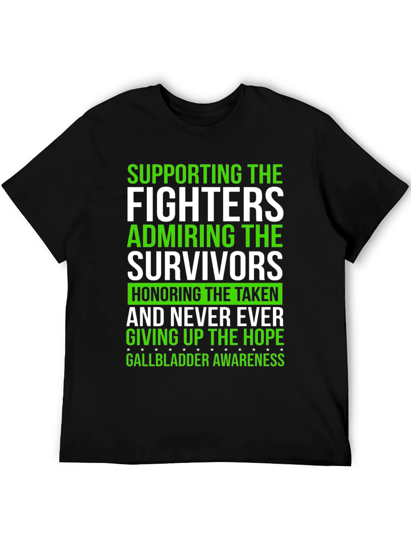 Gallbladder Awareness T-Shirt - Support Fighters