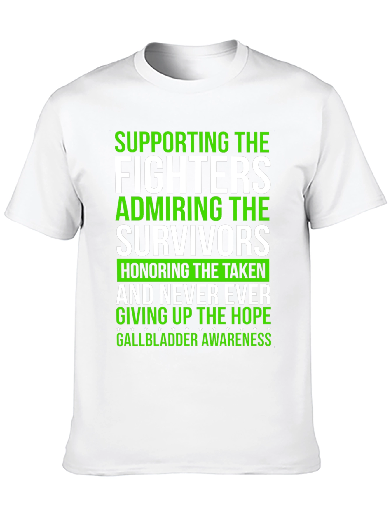 Gallbladder Awareness T-Shirt - Support Fighters