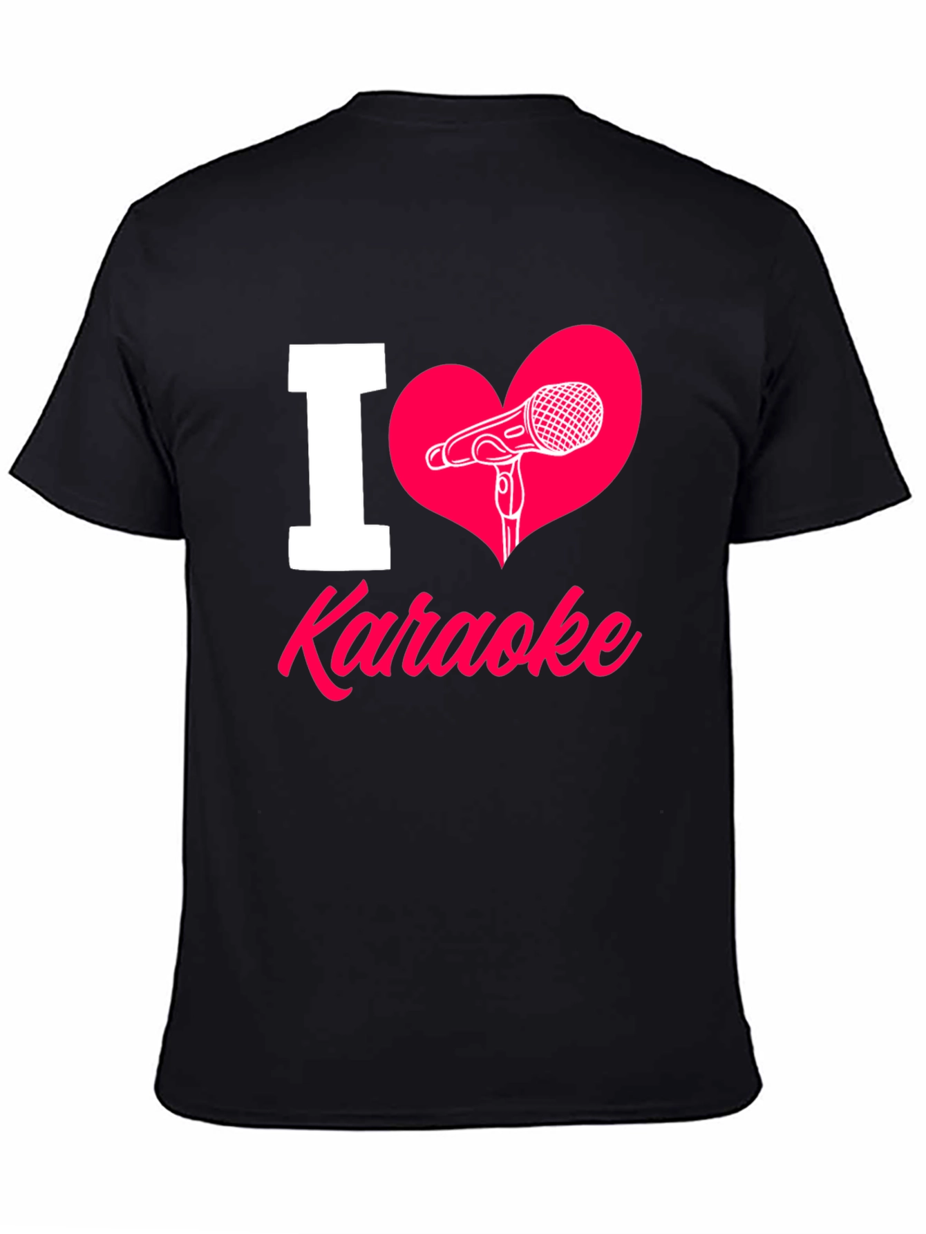I Love Karaoke T-Shirt - Music Lover Tee