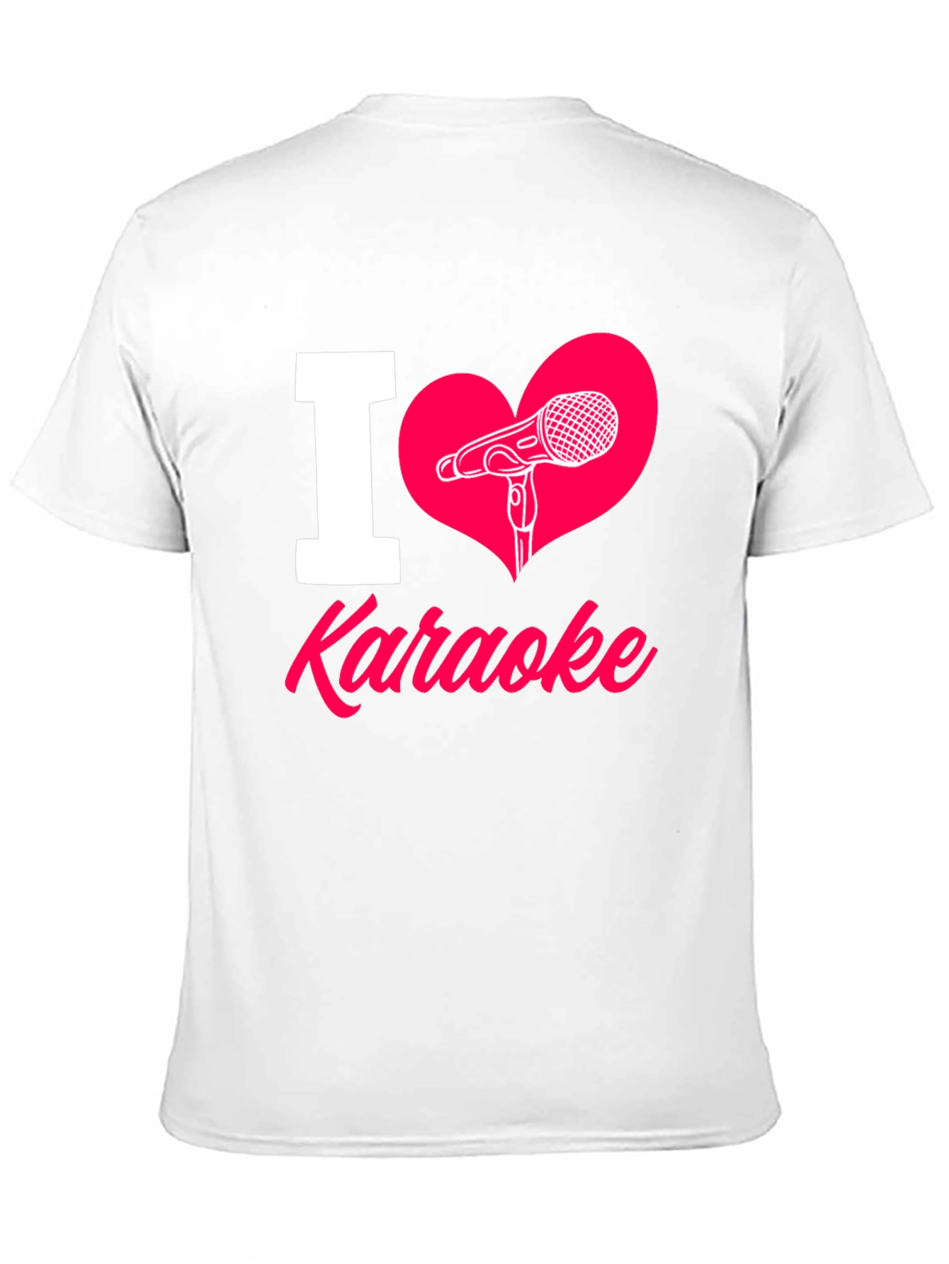 I Love Karaoke T-Shirt - Music Lover Tee
