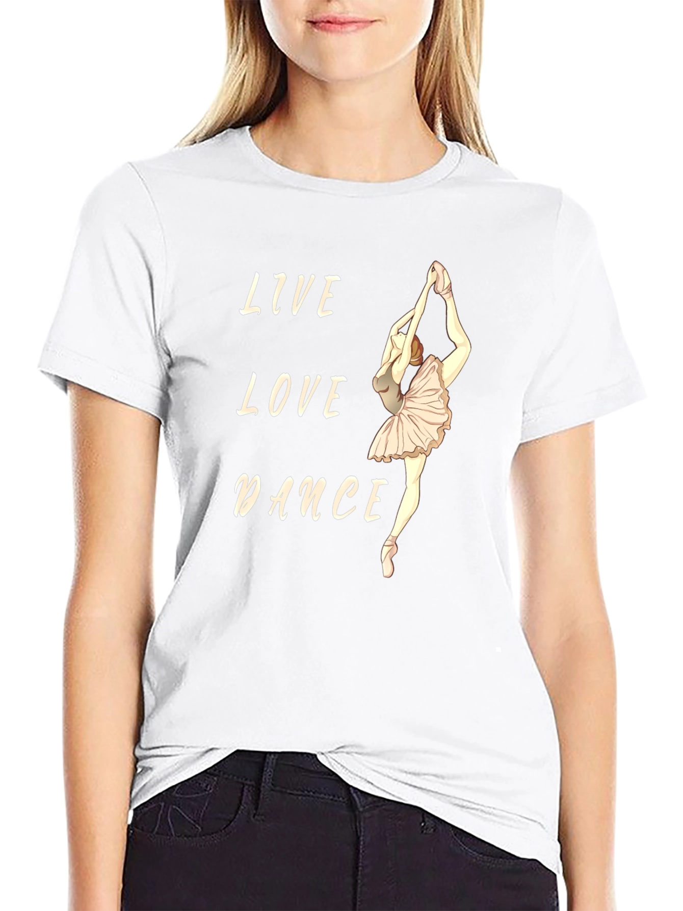Live Love Dance Graphic T-Shirt