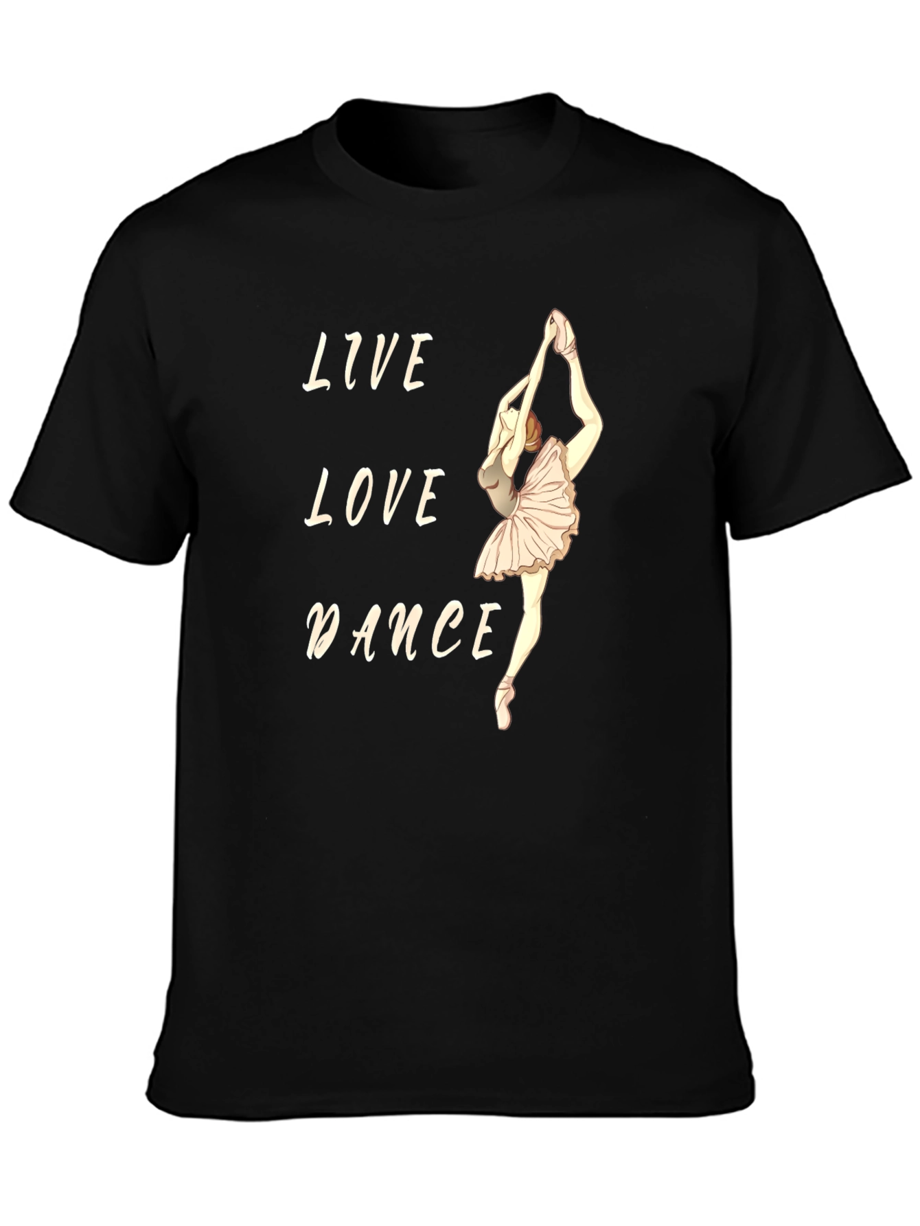 Live Love Dance Graphic T-Shirt