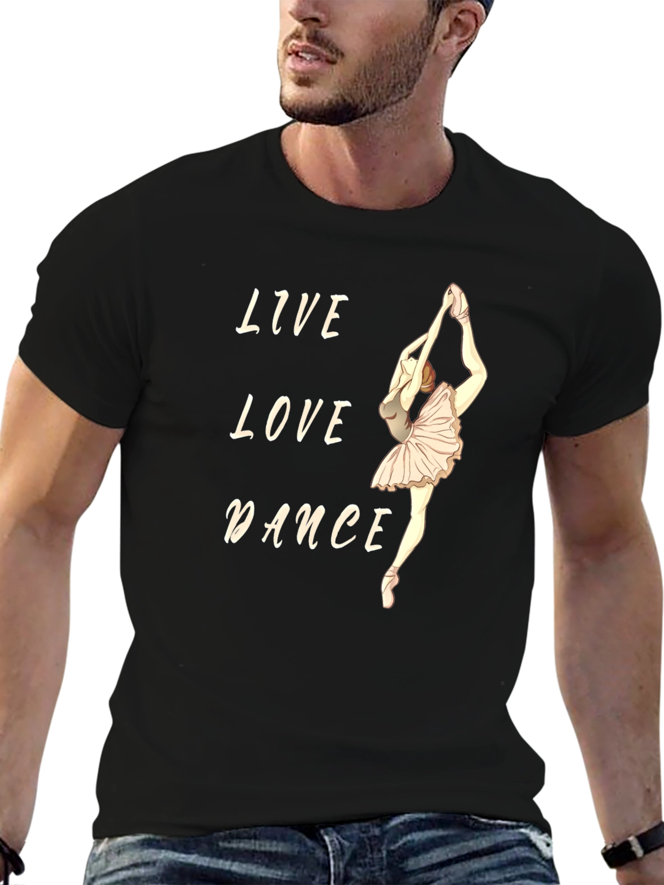 Live Love Dance Graphic T-Shirt