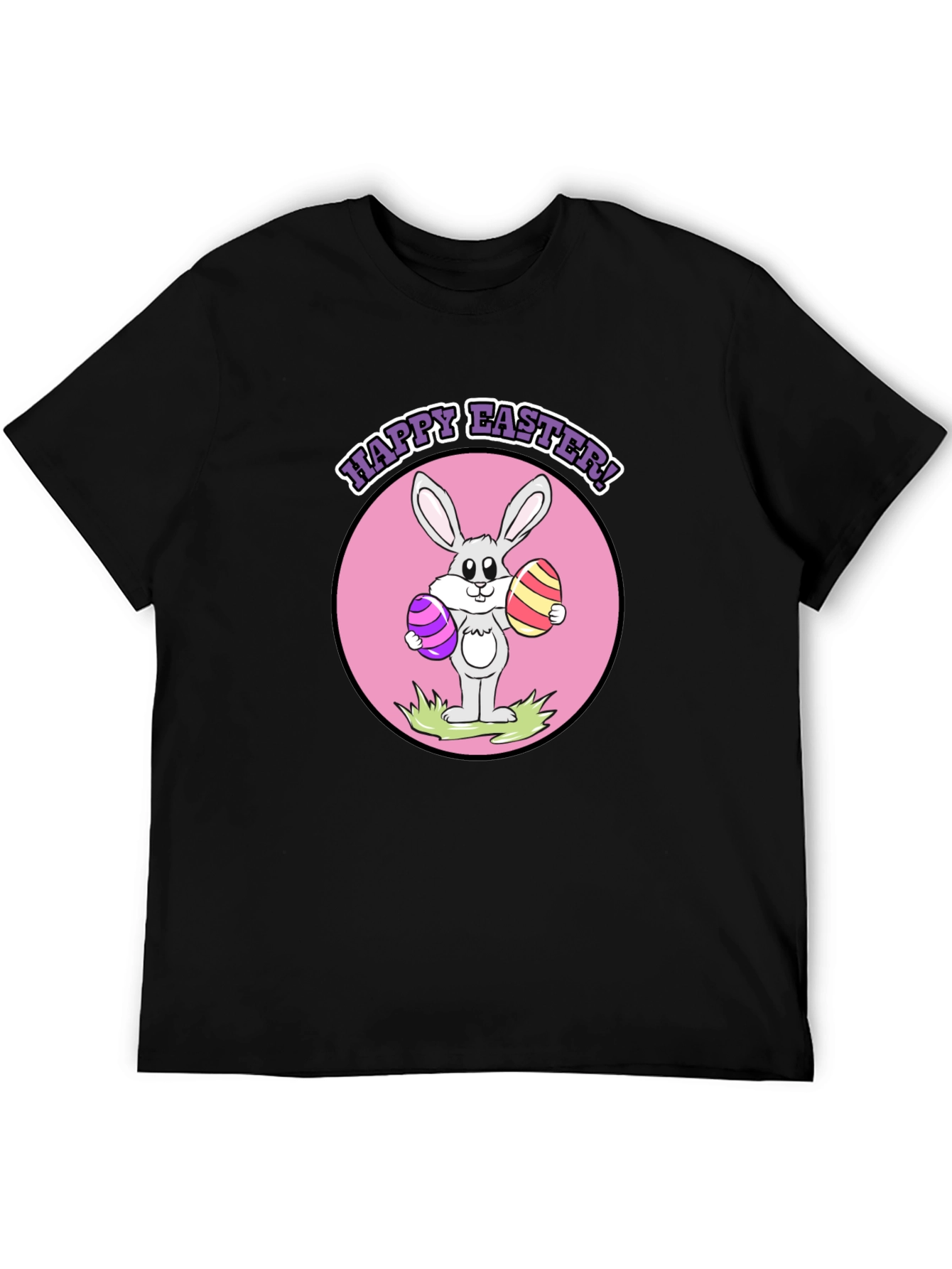 Happy Easter Bunny T-Shirt - Festive Holiday Apparel