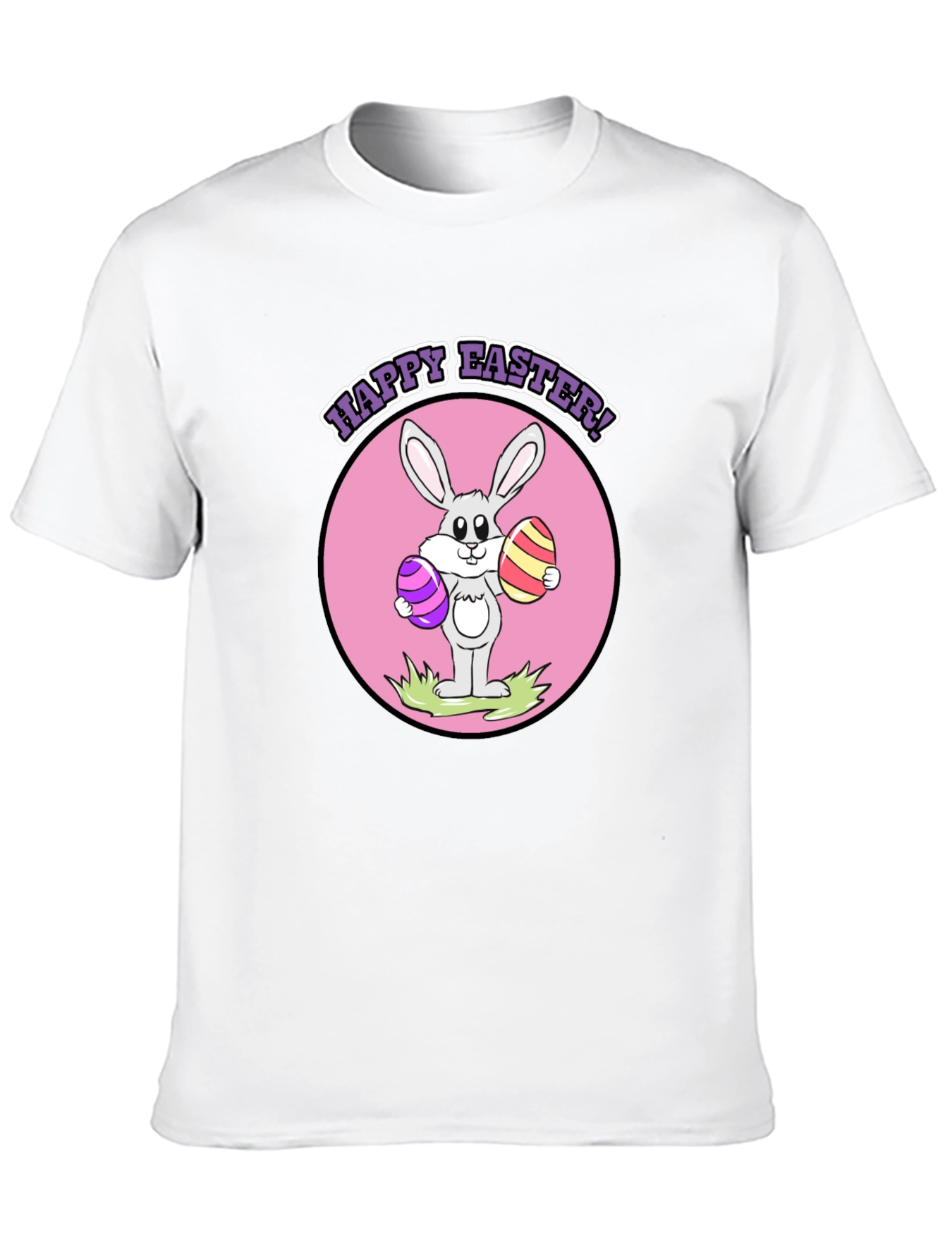 Happy Easter Bunny T-Shirt - Festive Holiday Apparel