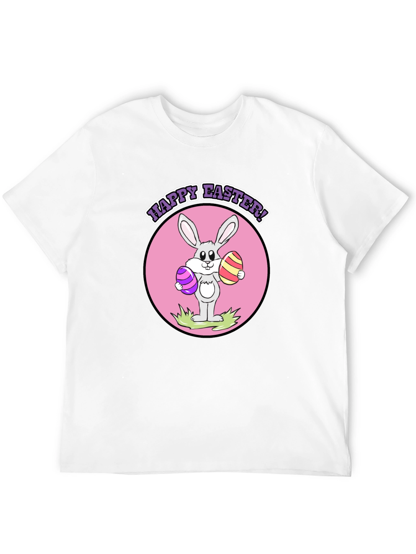 Happy Easter Bunny T-Shirt - Festive Holiday Apparel