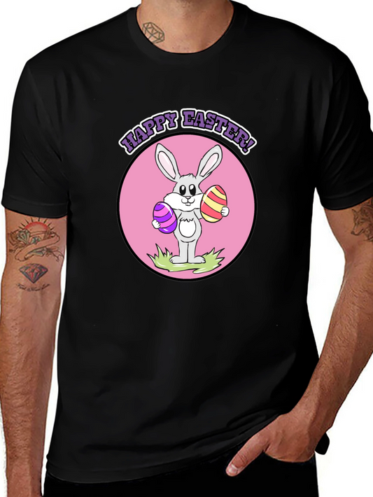 Happy Easter Bunny T-Shirt - Festive Holiday Apparel