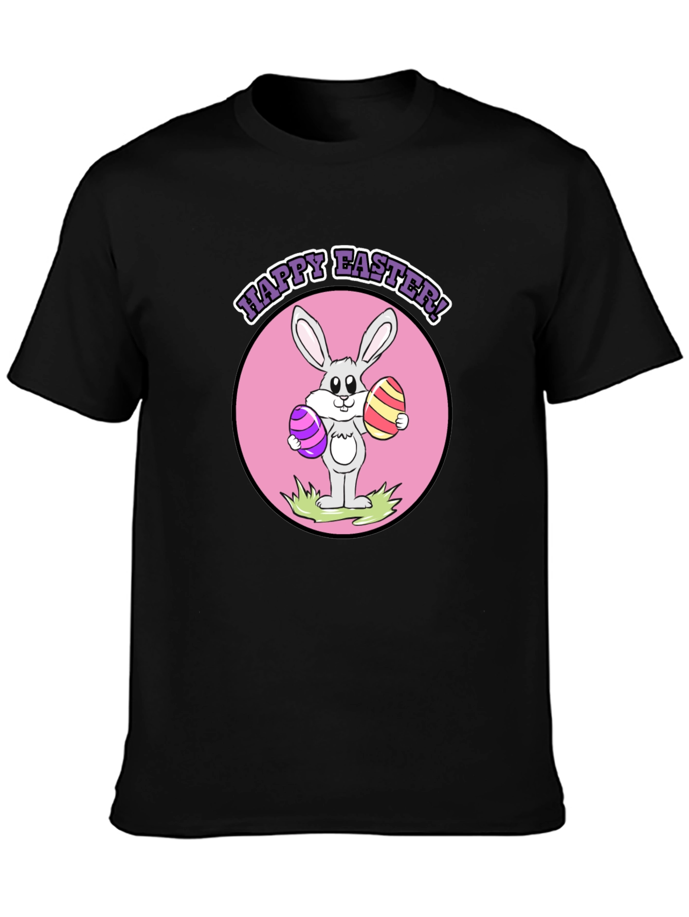 Happy Easter Bunny T-Shirt - Festive Holiday Apparel