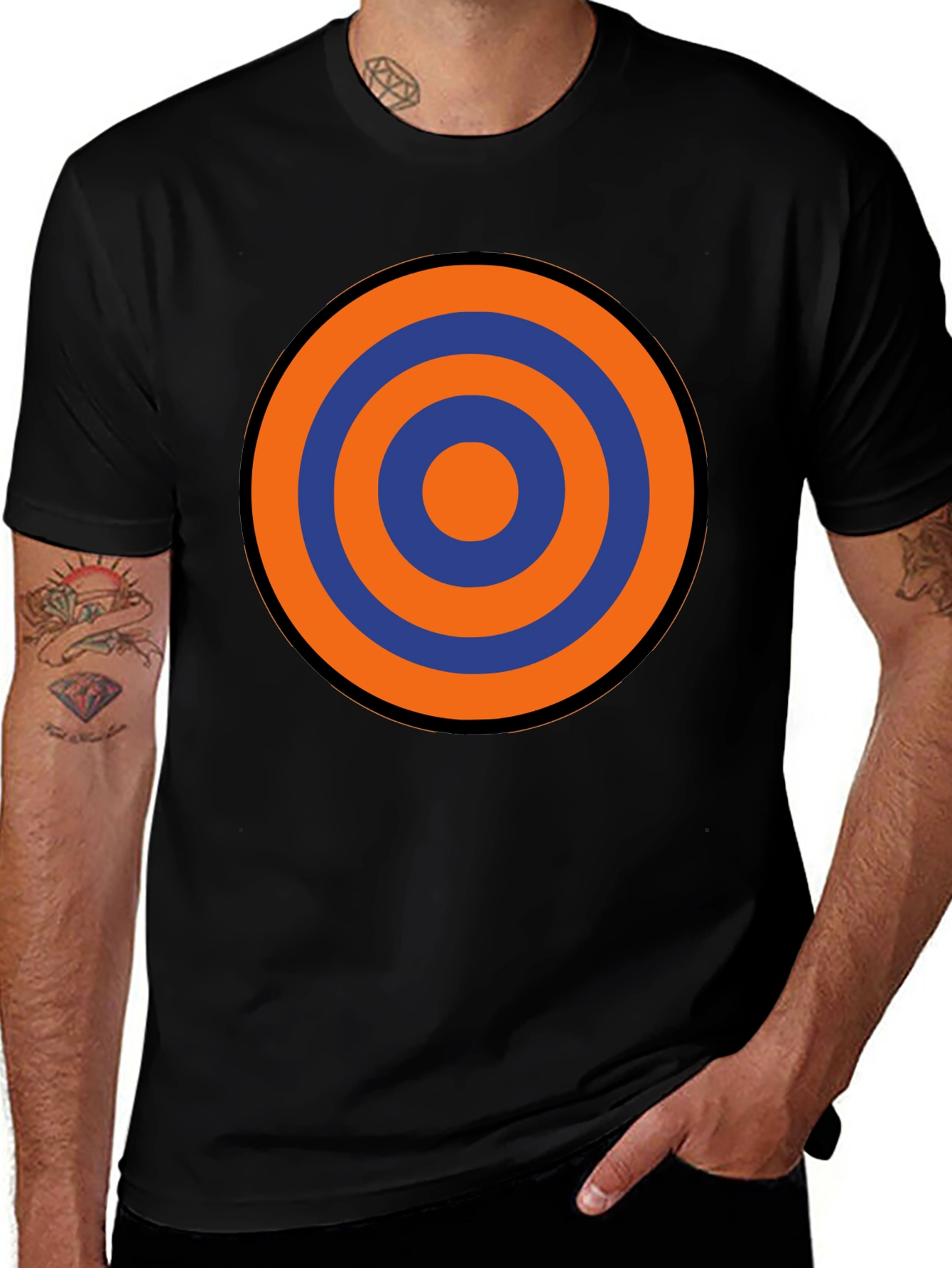 Retro Target Graphic T-Shirt
