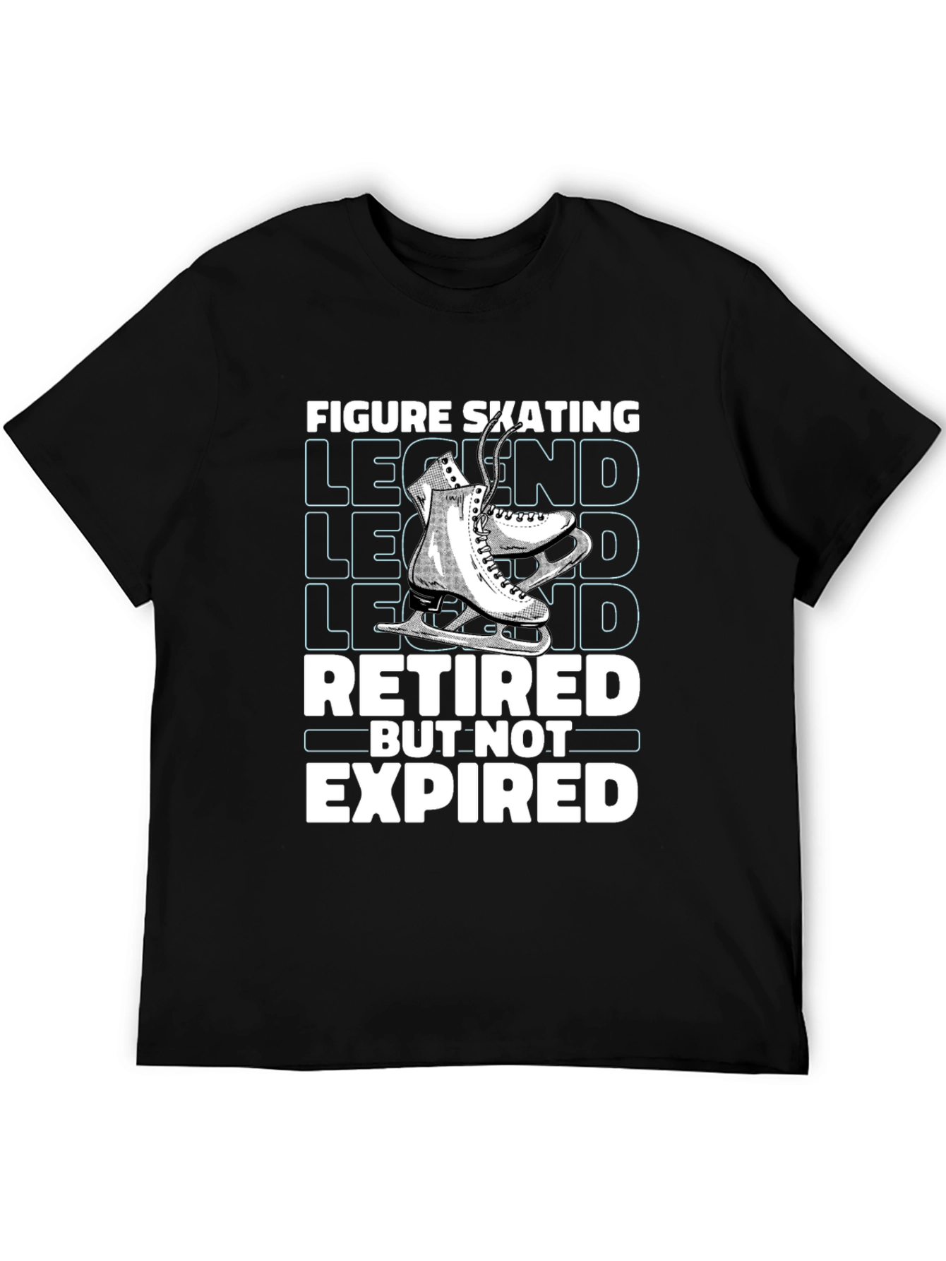 Figure Skating Legend Retired Graphic Tee