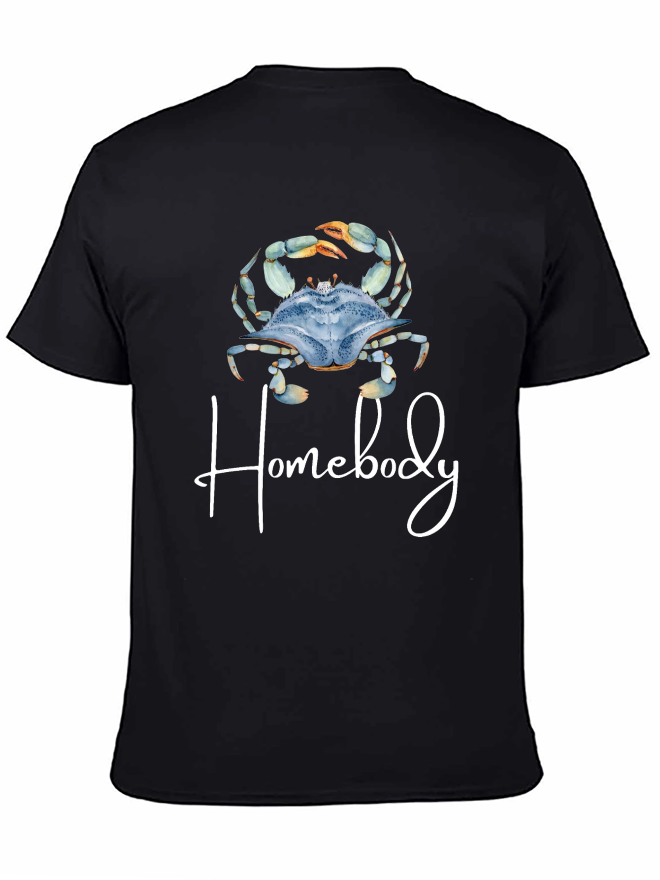 Homebody Crab T-Shirt - Black