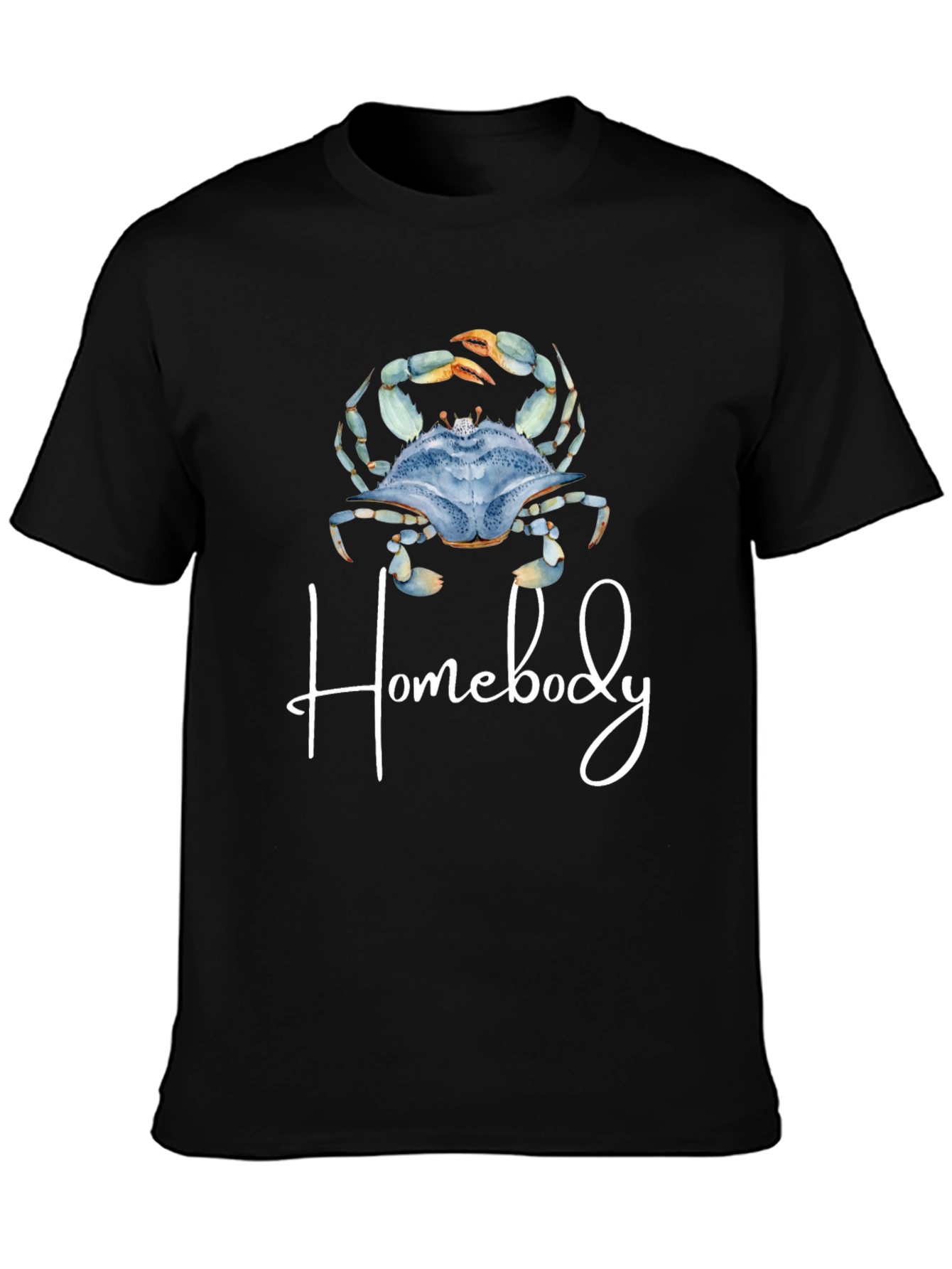 Homebody Crab T-Shirt - Black