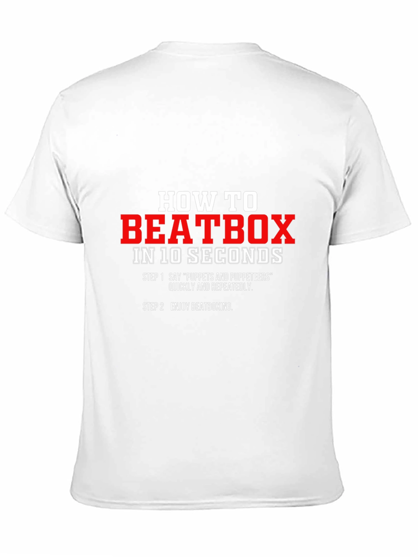 How to Beatbox T-Shirt
