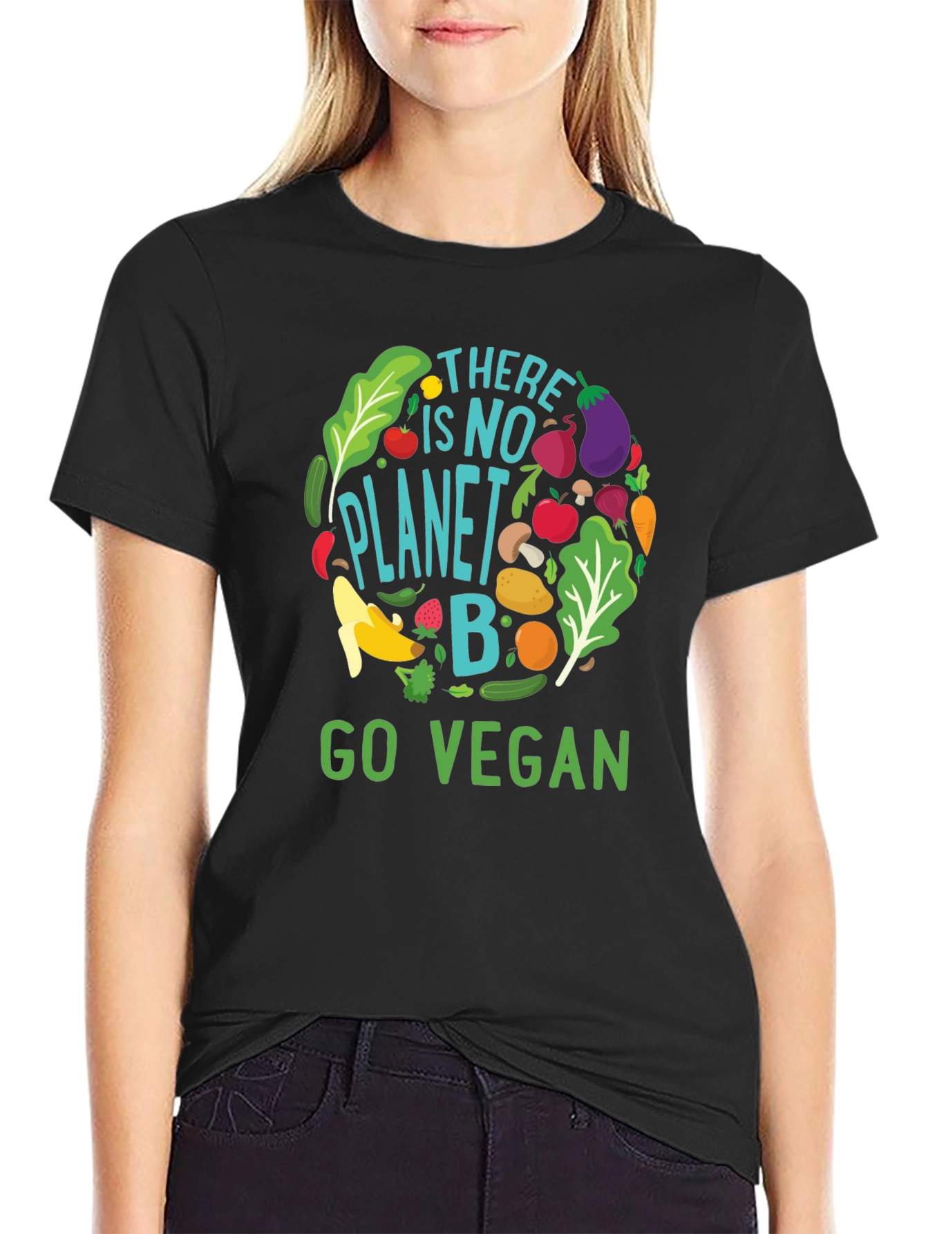 Go Vegan Planet B T-Shirt