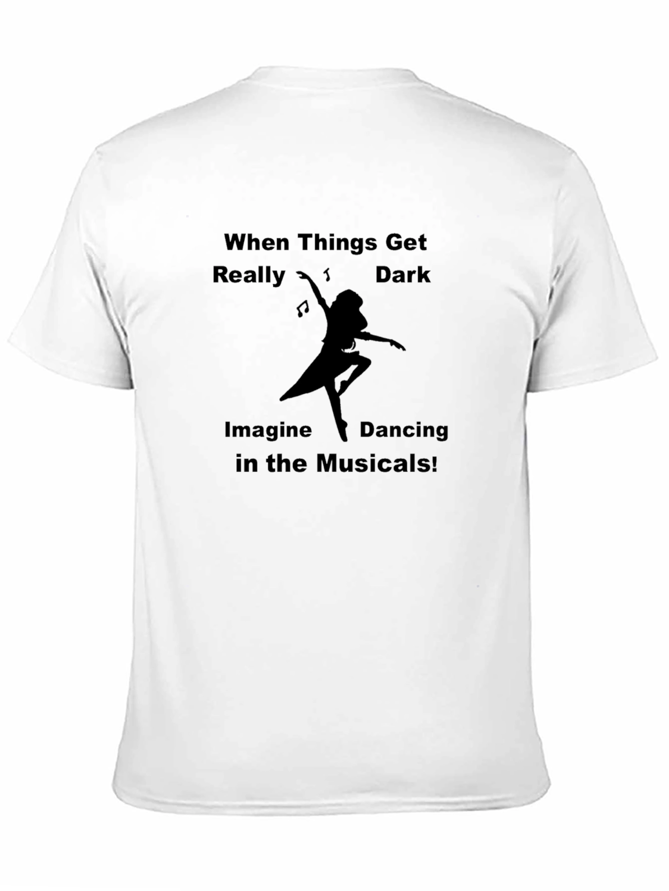 Dancing in Musicals Black T-Shirt
