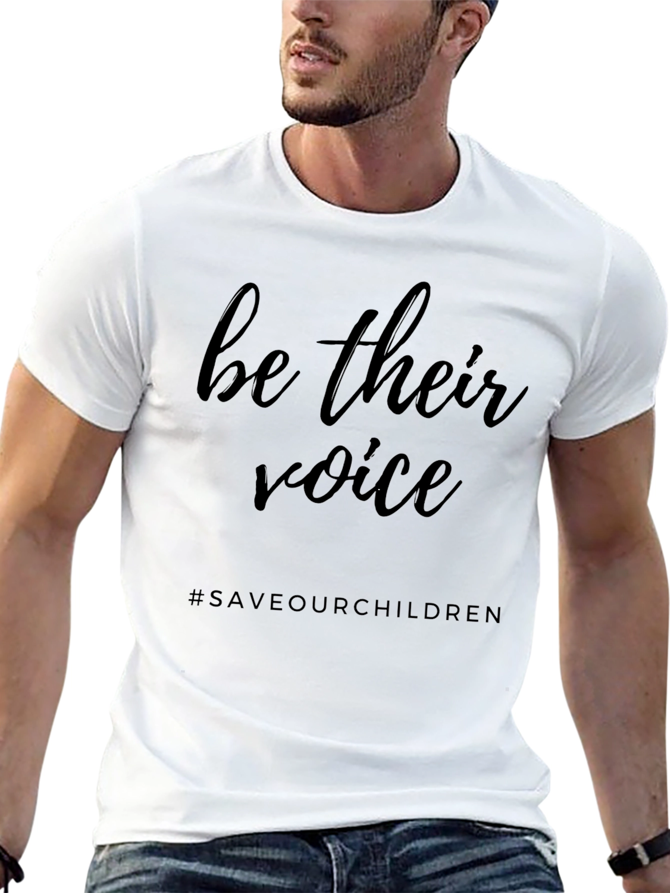 Be Their Voice T-Shirt - Save Our Children