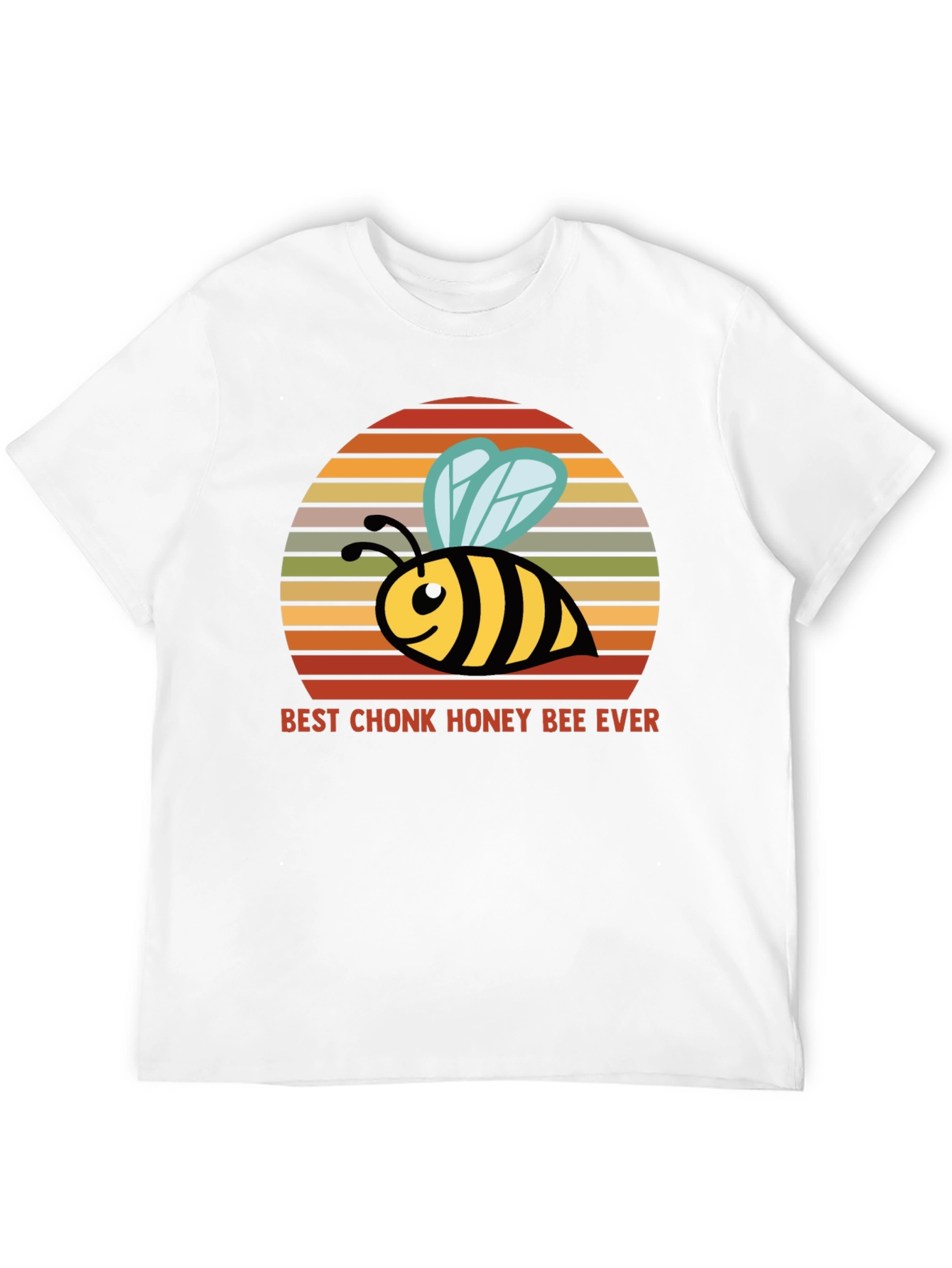 Chonk Honey Bee T-Shirt - Funny Bee Lover Tee