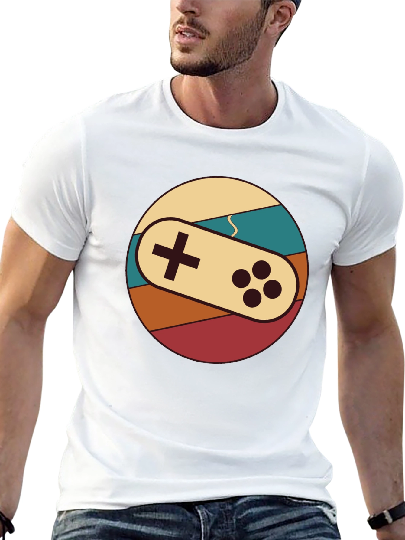 Retro Gamer T-Shirt - Classic Controller Design