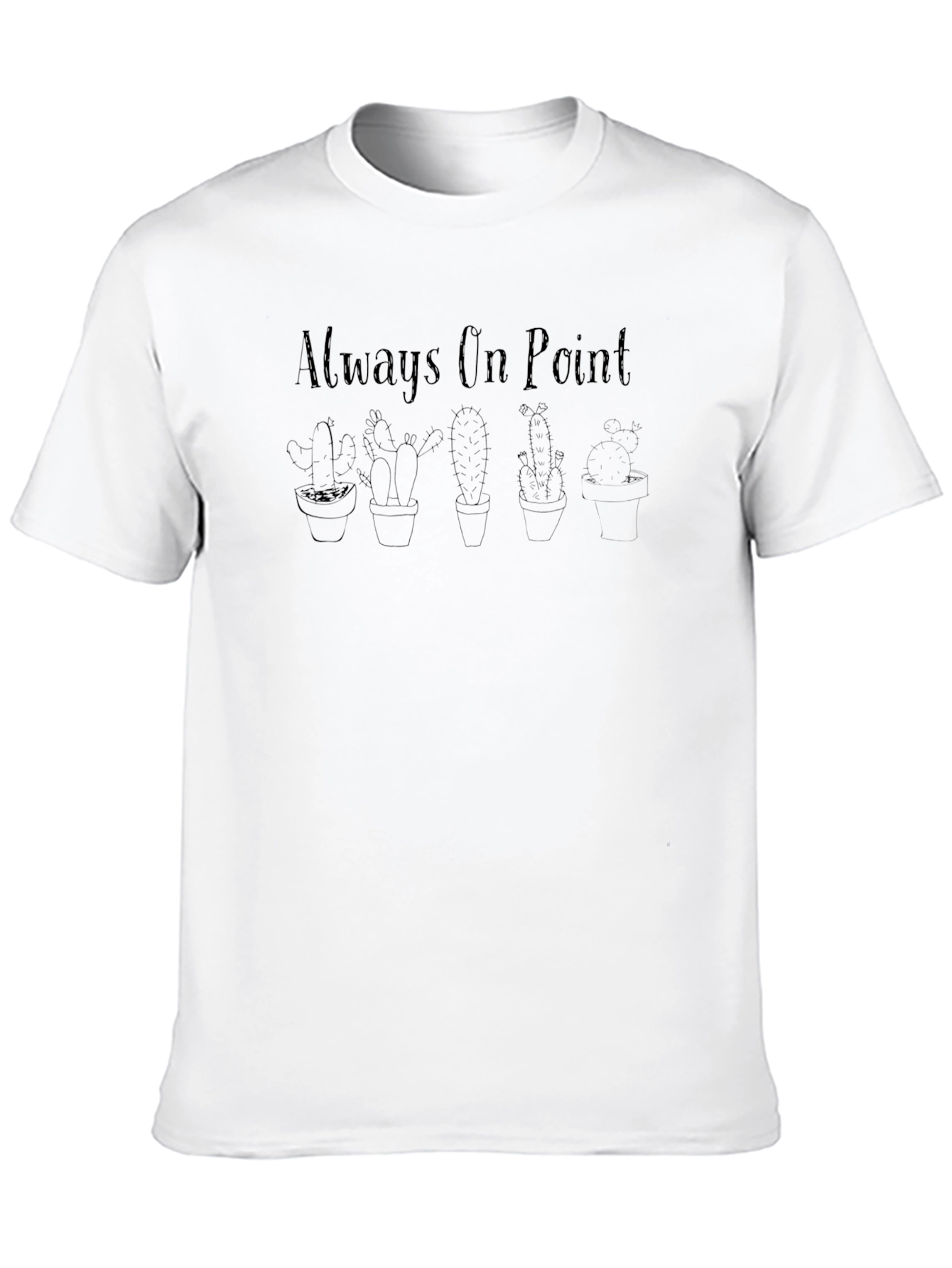 Always On Point Cactus Graphic Tee