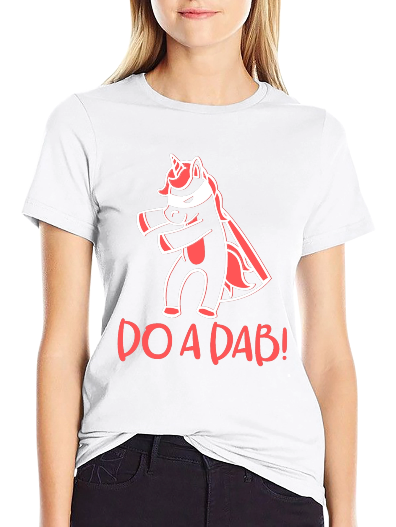 Dabbing Unicorn Graphic Tee