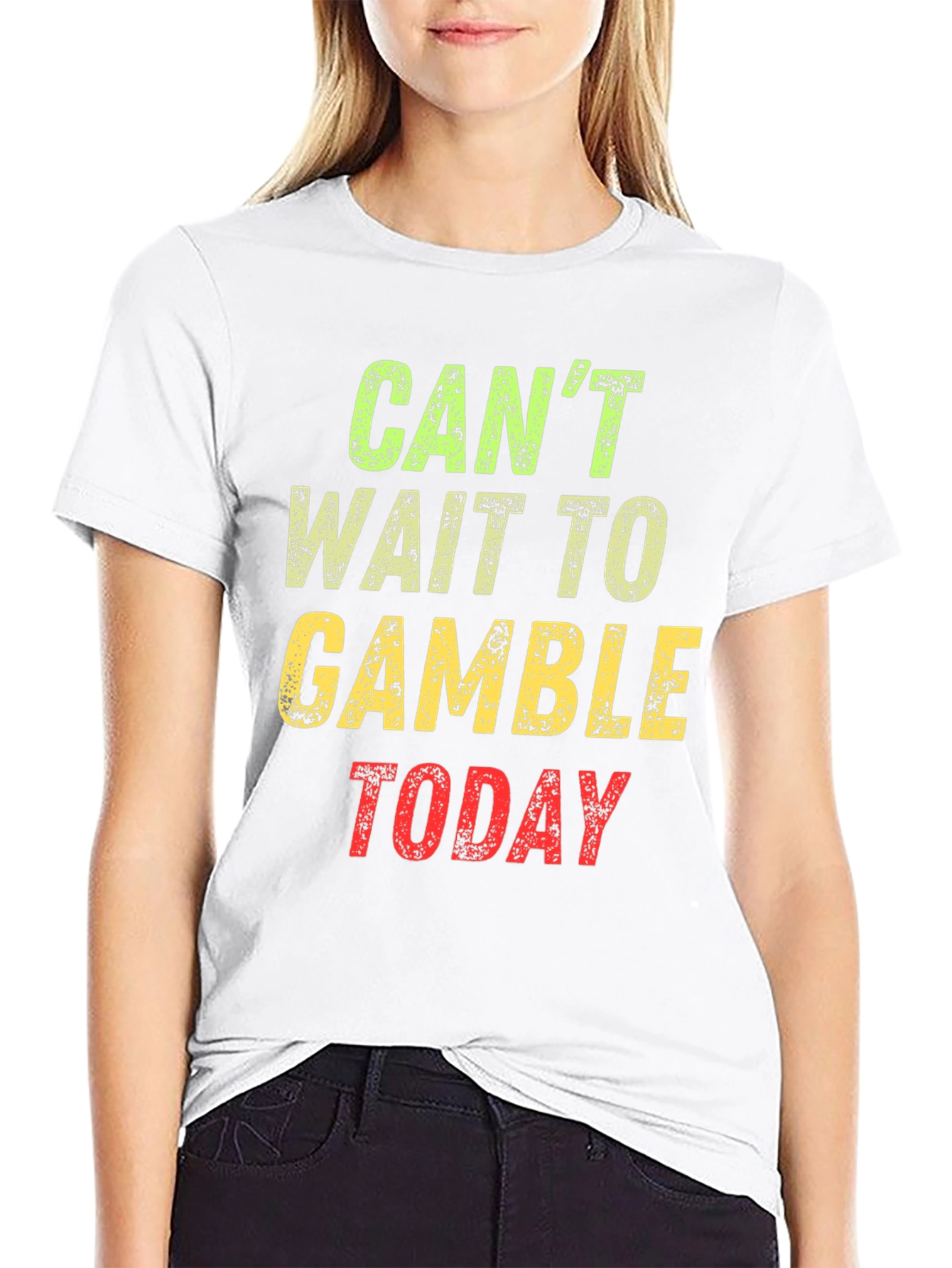 Cant Wait to Gamble Today Graphic T-Shirt