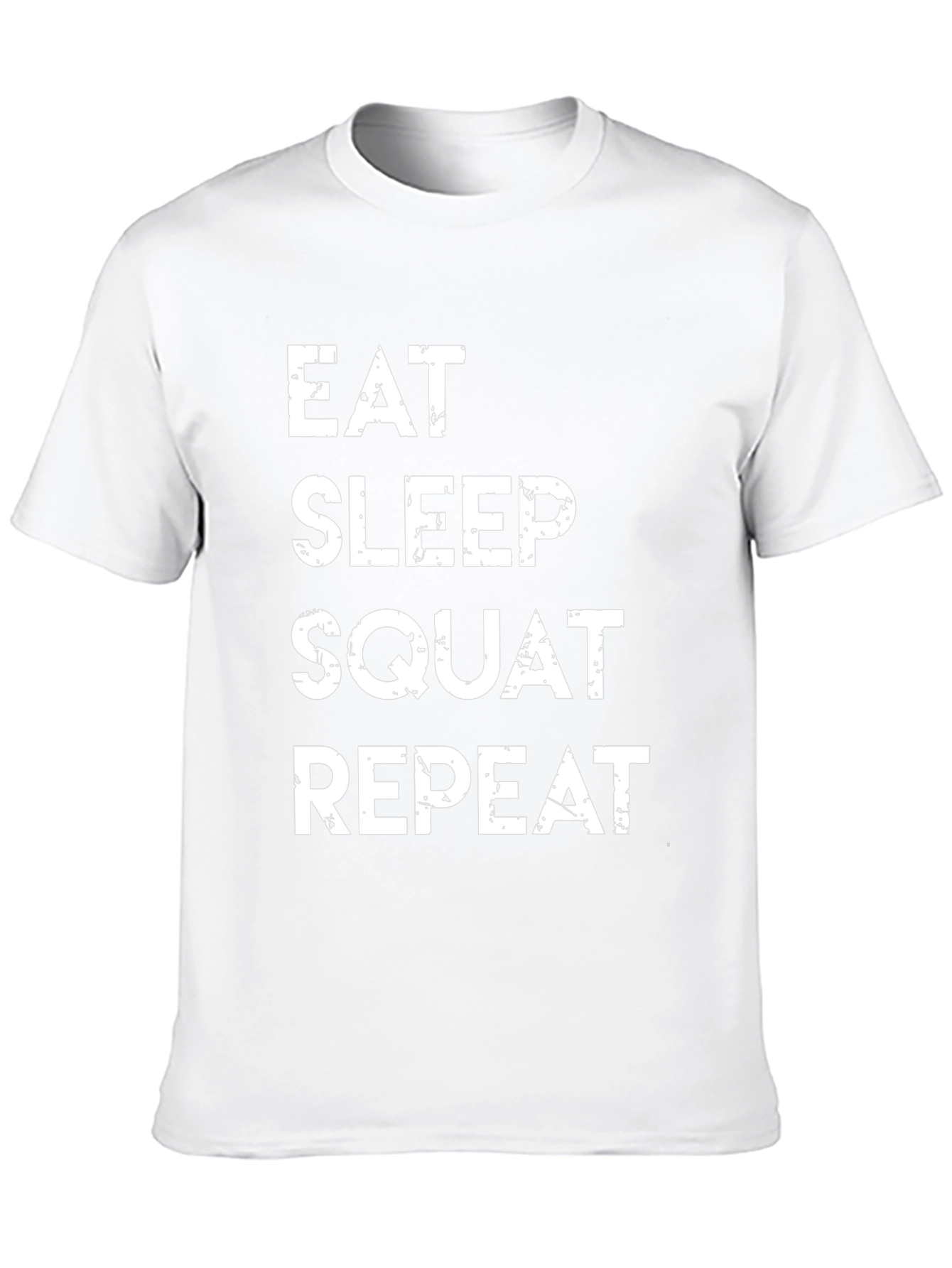 Eat Sleep Squat Repeat Graphic T-Shirt