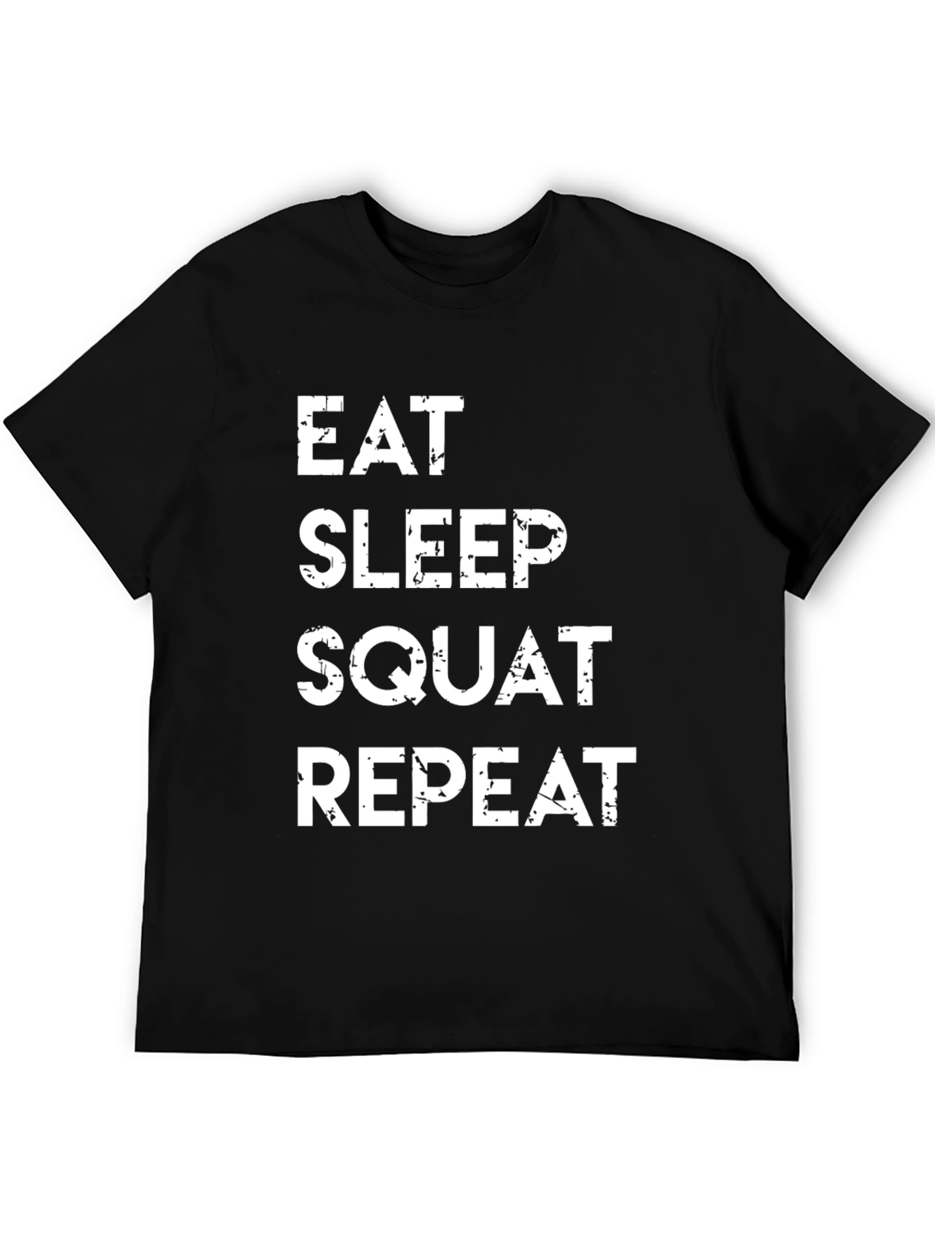 Eat Sleep Squat Repeat Graphic T-Shirt
