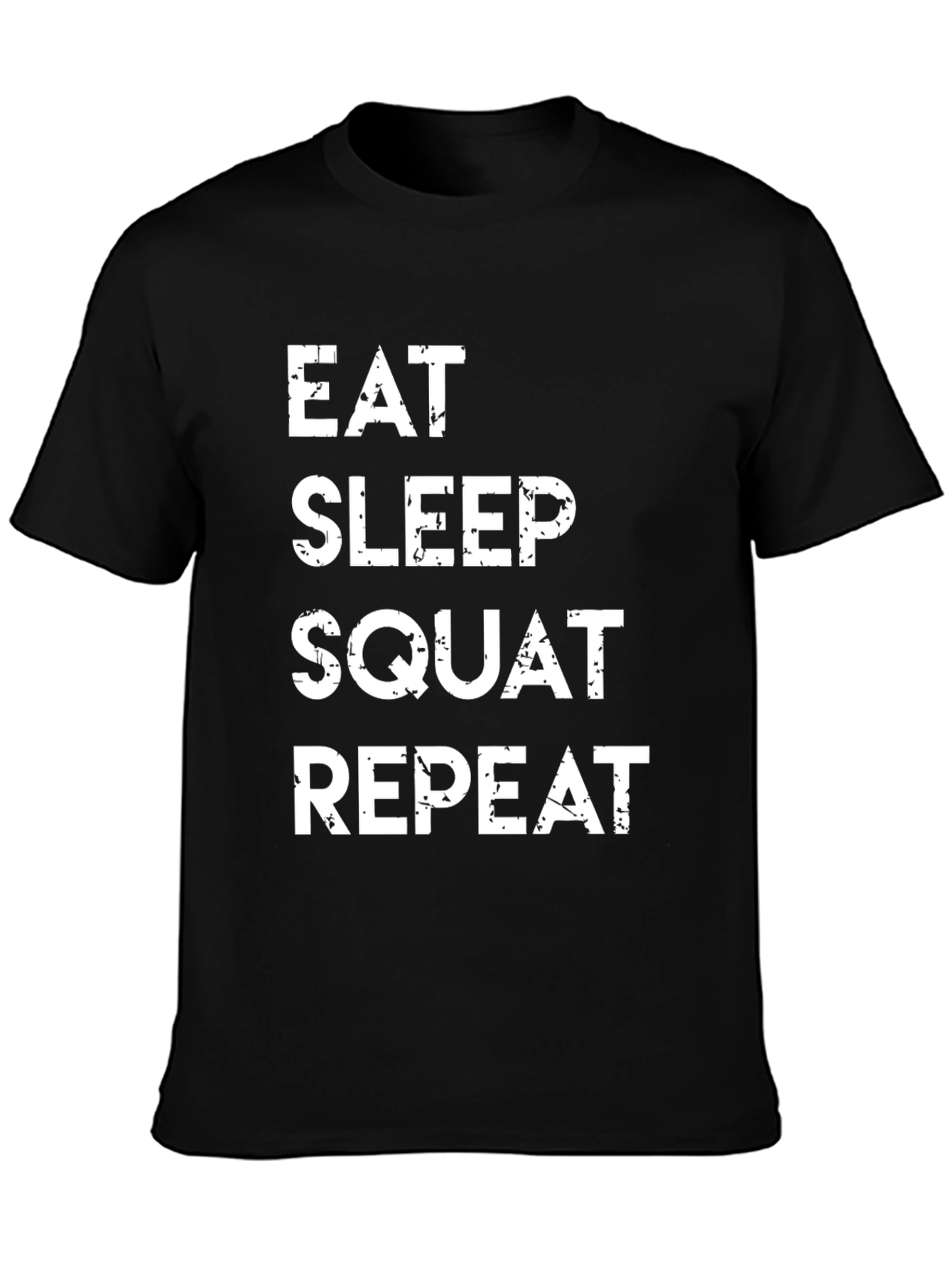 Eat Sleep Squat Repeat Graphic T-Shirt