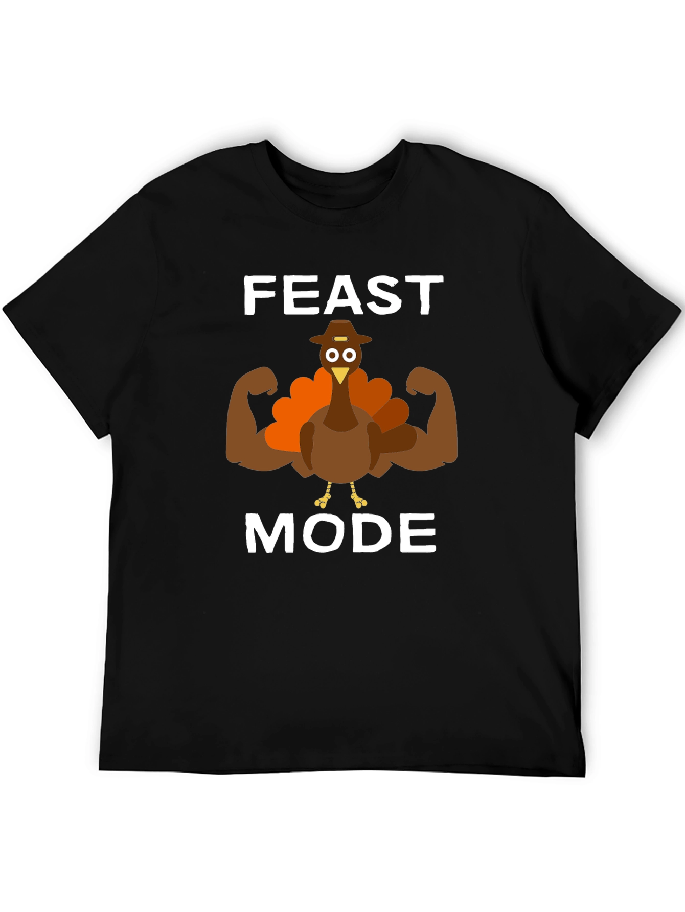 Feast Mode Thanksgiving Turkey Graphic Tee