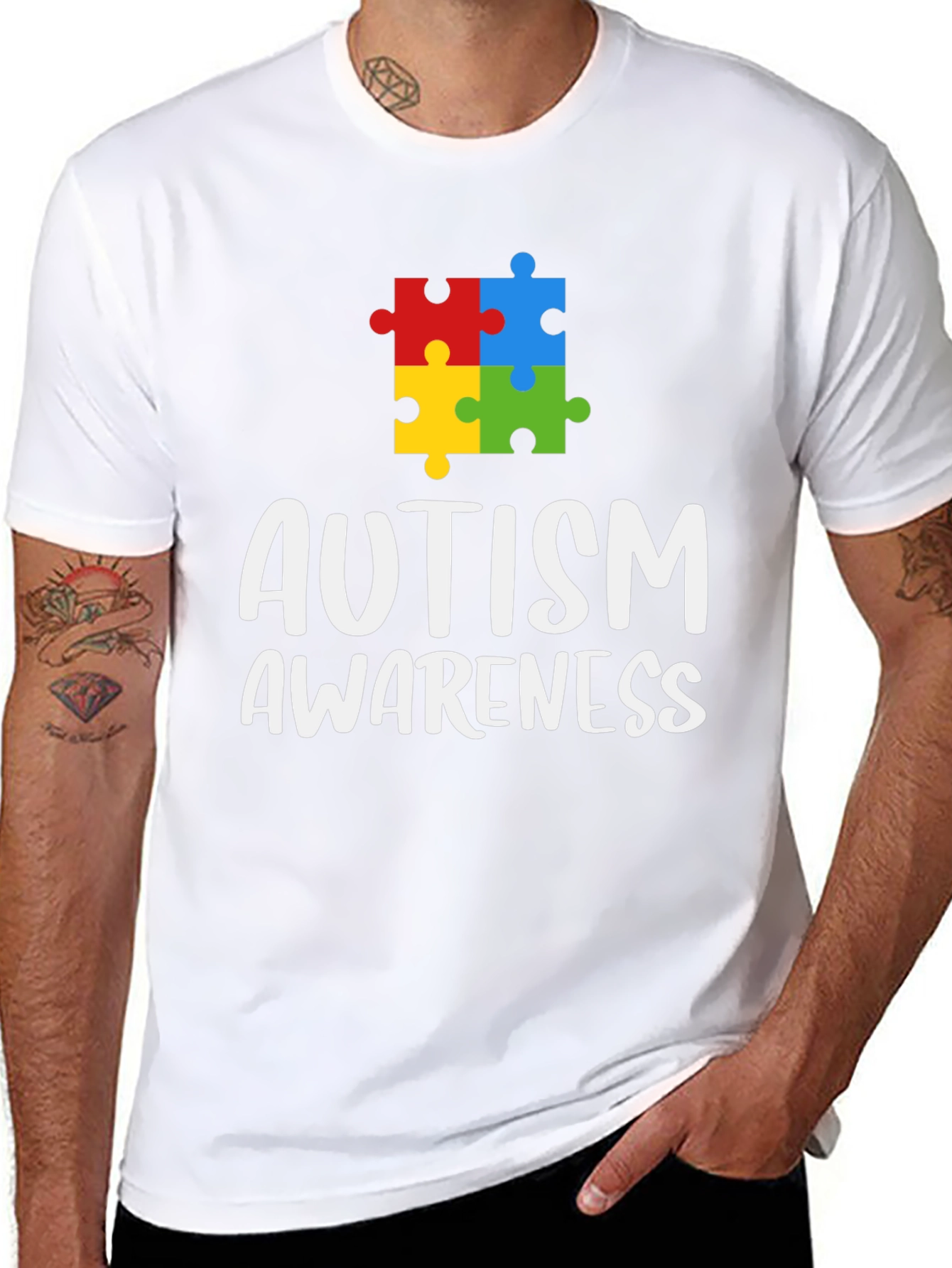 Autism Awareness Puzzle T-Shirt
