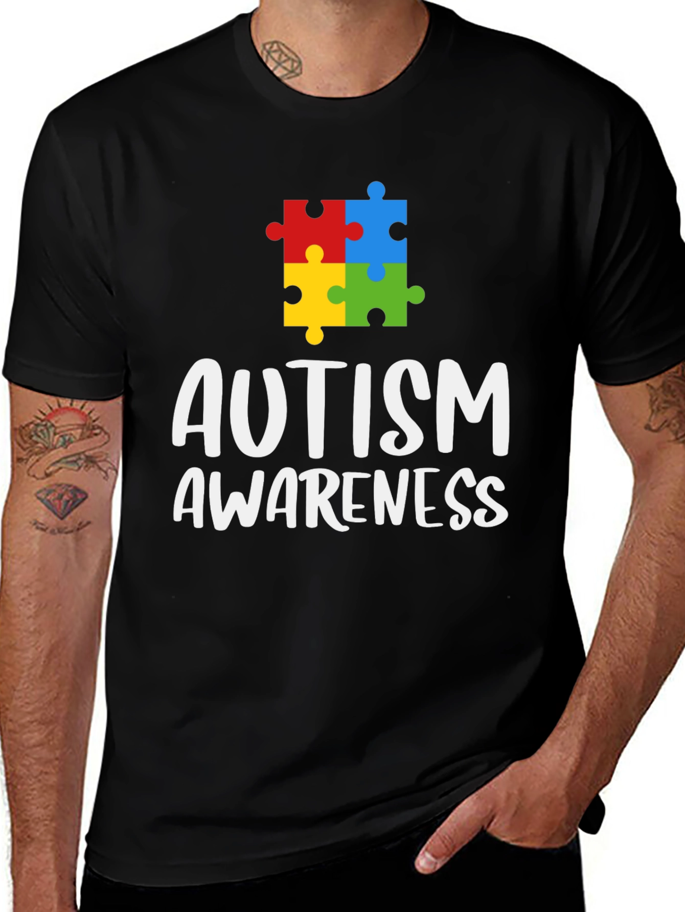 Autism Awareness Puzzle T-Shirt