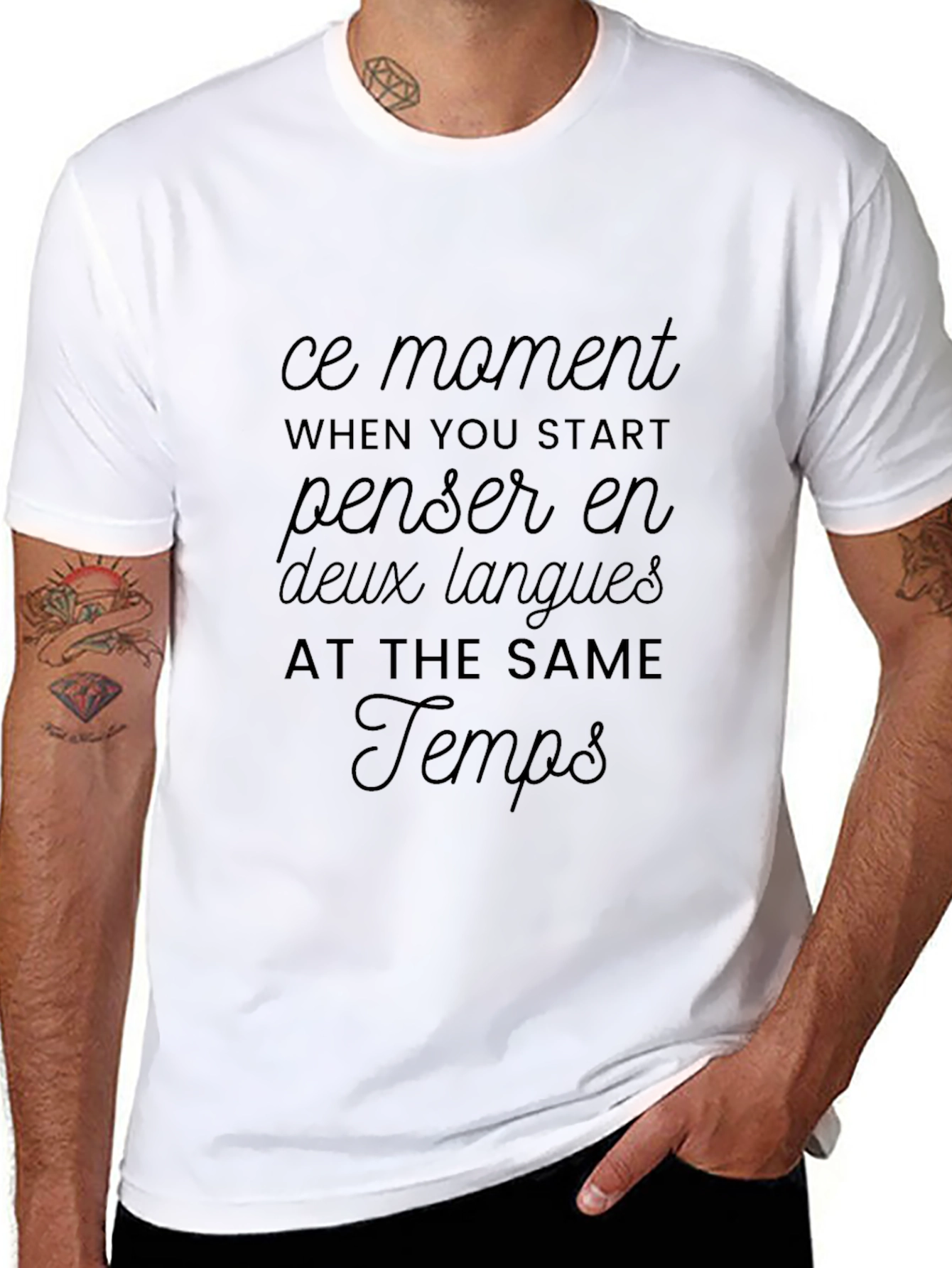 Ce Moment Bilingual T-Shirt