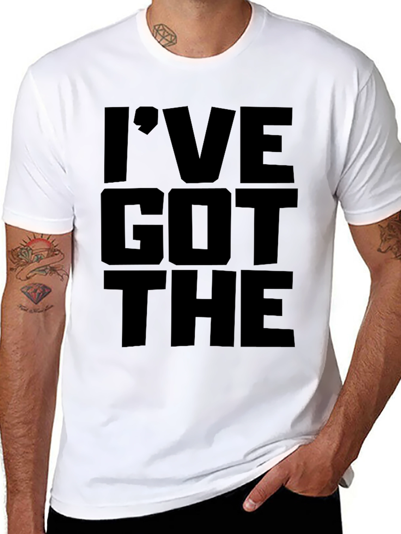 Ive Got The Spade T-Shirt - Black Graphic Tee