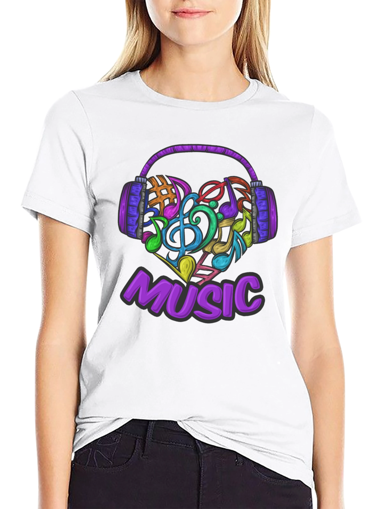 Music Heartbeat Graphic Tee