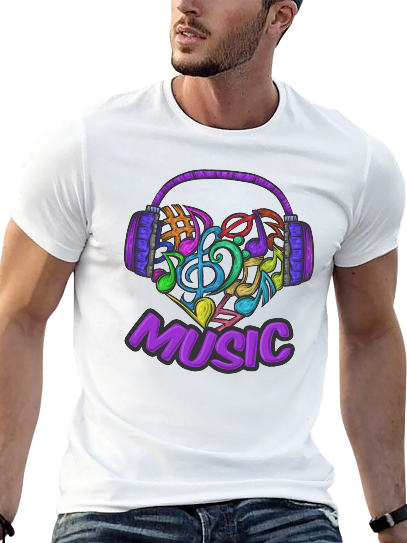 Music Heartbeat Graphic Tee