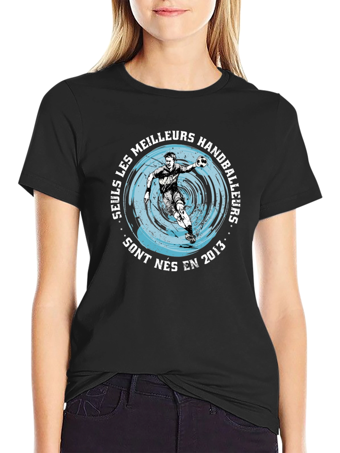 Handball Player Graphic Tee - Born in 2013