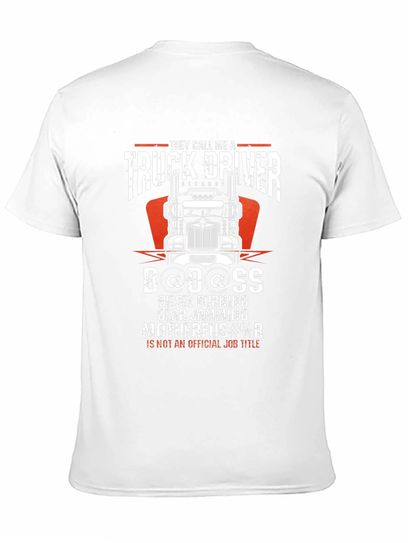 Truck Driver Badass Graphic T-Shirt